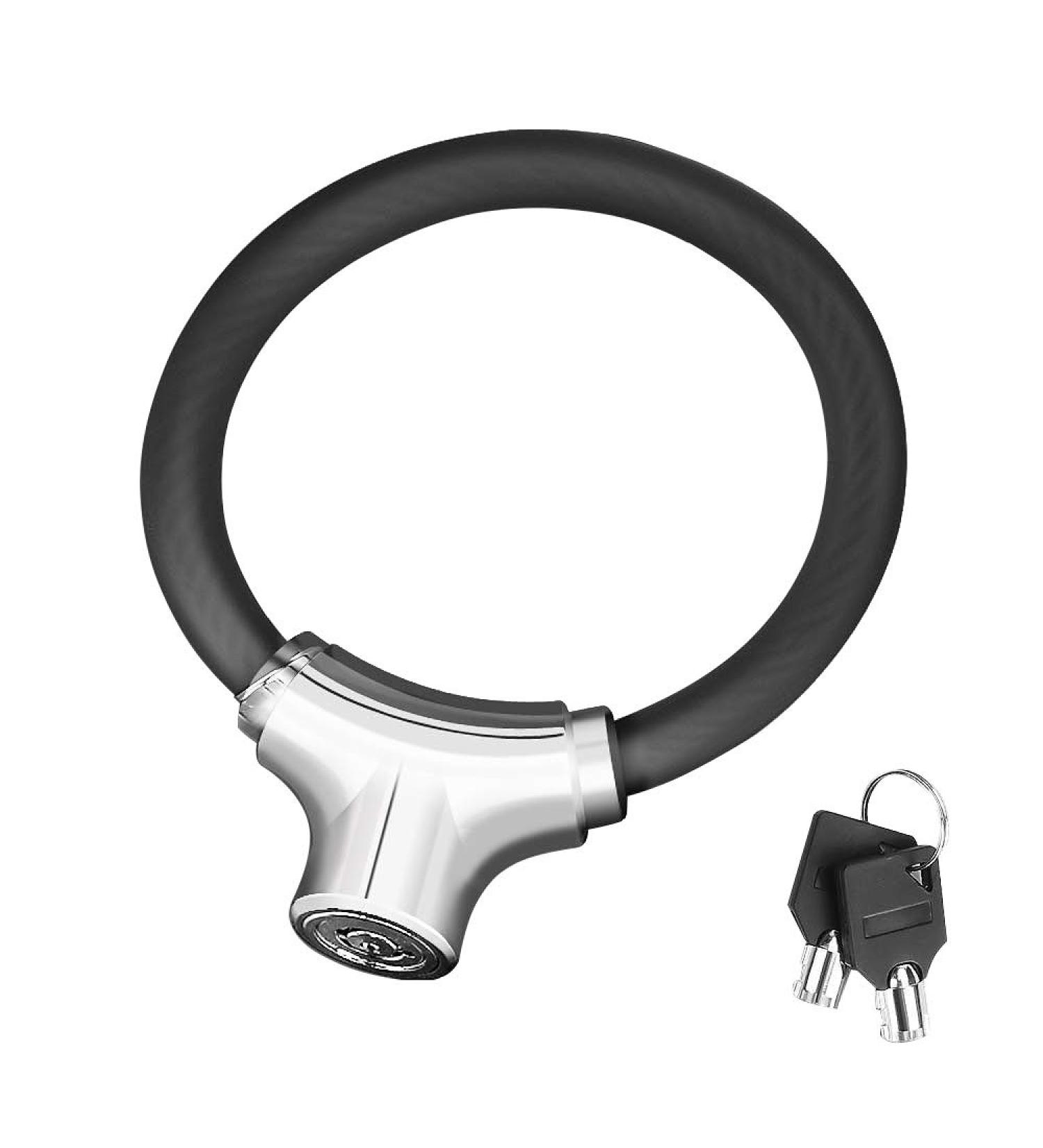 Allnice Mini Bike Lock Cable - Portable Anti-Theft Bicycle Lock for Security - Zinc Alloy Waterproof Travel Luggage and Helmet Lock - Buy Online on GoSupps.com