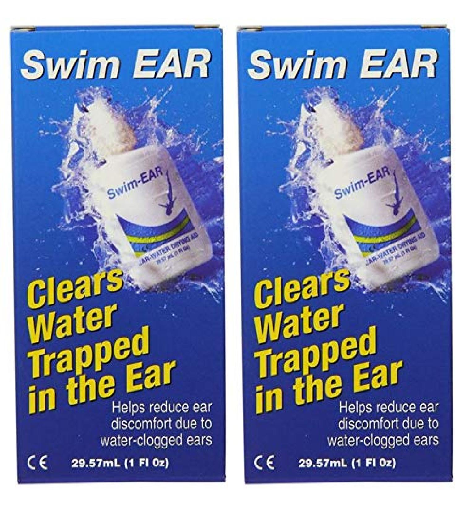 Swim Ear Ear-Water Drying Aid, 1 Fl Oz, 2 Count 1 Fl Oz (Pack of 2)