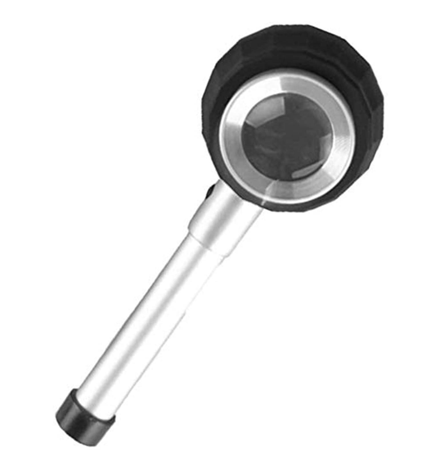 Handvergrootglazen 45x vergrootglas met schaal en verlichting hulpmiddelen voor visuele beperking