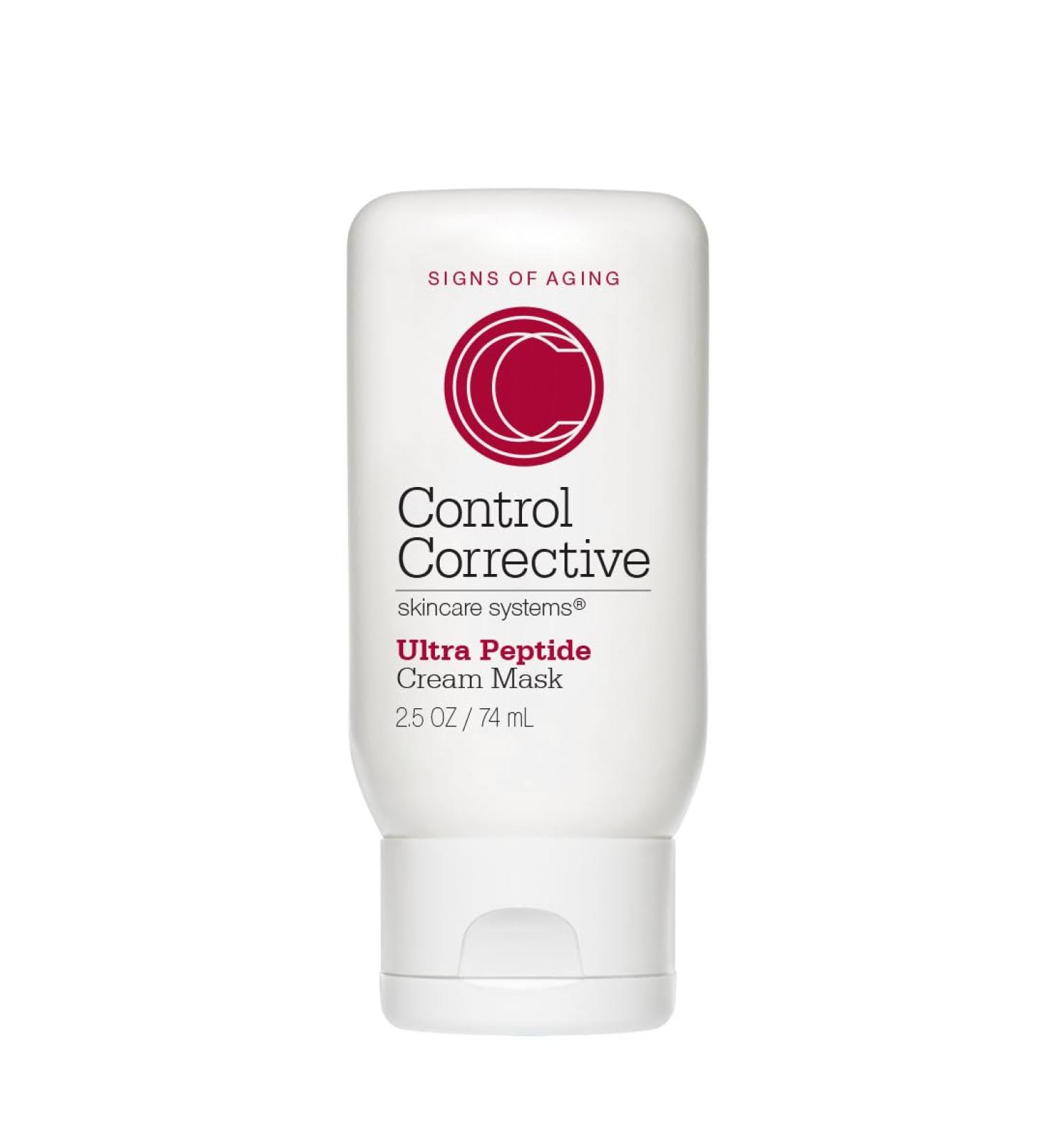CONTROL CORRECTIVE Ultra Peptide Cream Mask 2.5 Oz - Anti-Aging Peptide Retinol & Lactic Acid Mask for Smooth Skin Plumpness & Hydration - Ships Worldwide - Buy Online on GoSupps.com