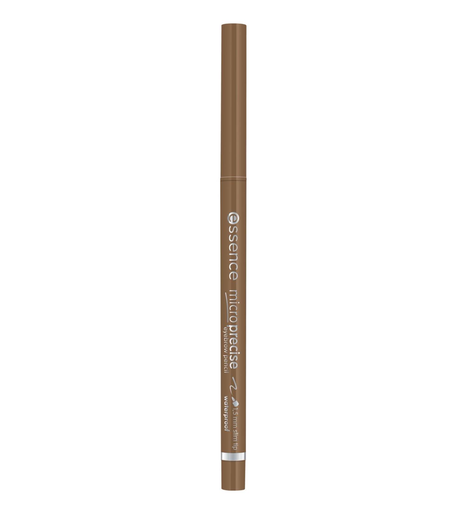 Essence Micro Precise Eyebrow Pencil No. 02 - Long-Lasting Vegan Waterproof Natural Brown - 0.05g - Buy Online on GoSupps.com