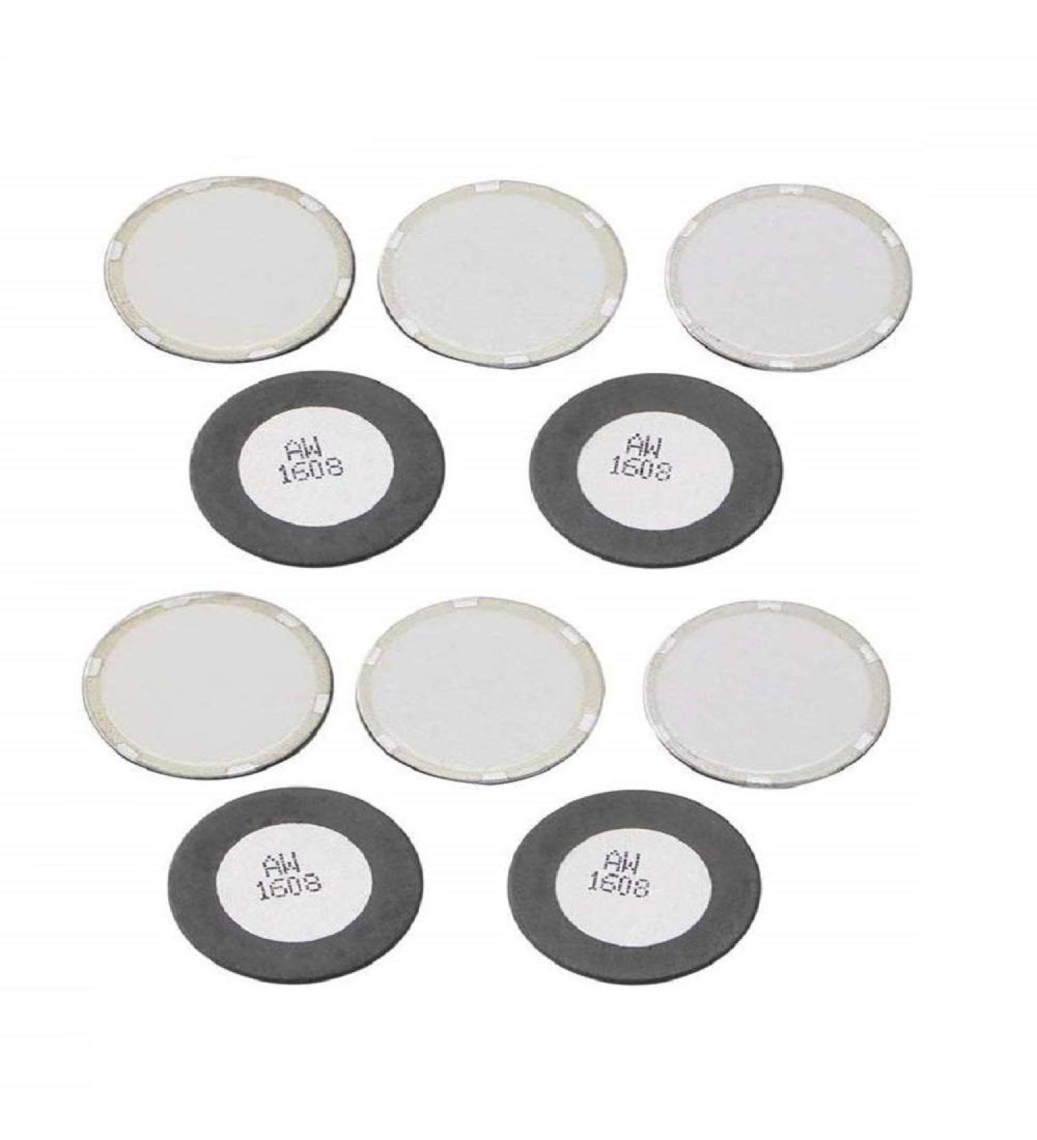 Chironal 10pcs 16mm/20mm Ultrasonic Mist Maker Fogger Ceramics Discs for Humidifier Parts (10pcs 16mm Ceramics Discs) - Buy Online on GoSupps.com