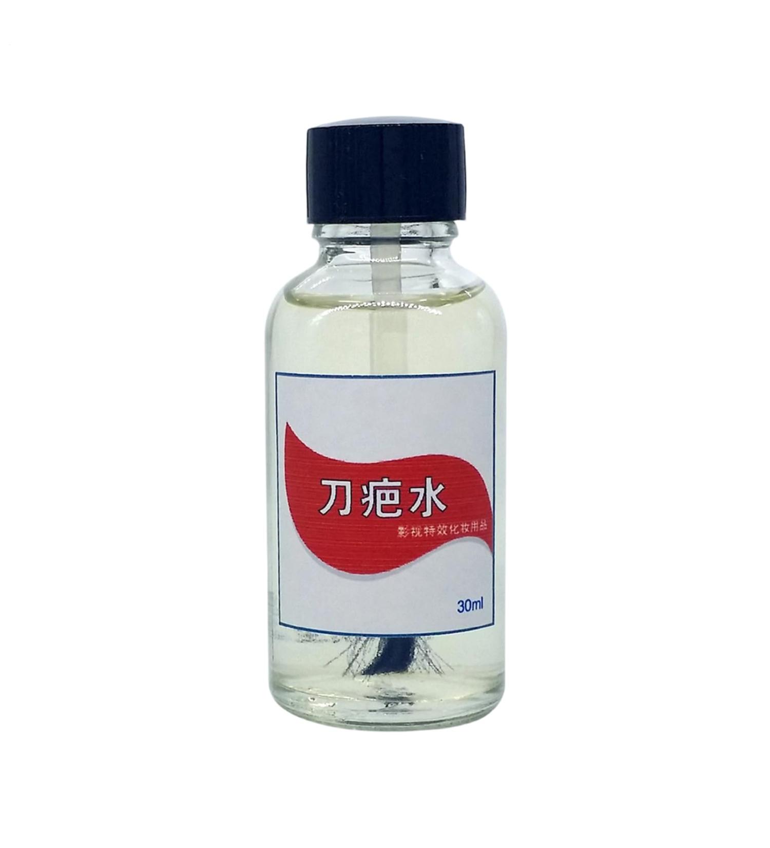 Scars Makeup Liquid - 30ml Realistic Cosmetic Body Paint | Realistic Scar Liquid Stage Makeup for Cosplay - for Party Horror Theater Carnival Masquerade - Buy Online on GoSupps.com