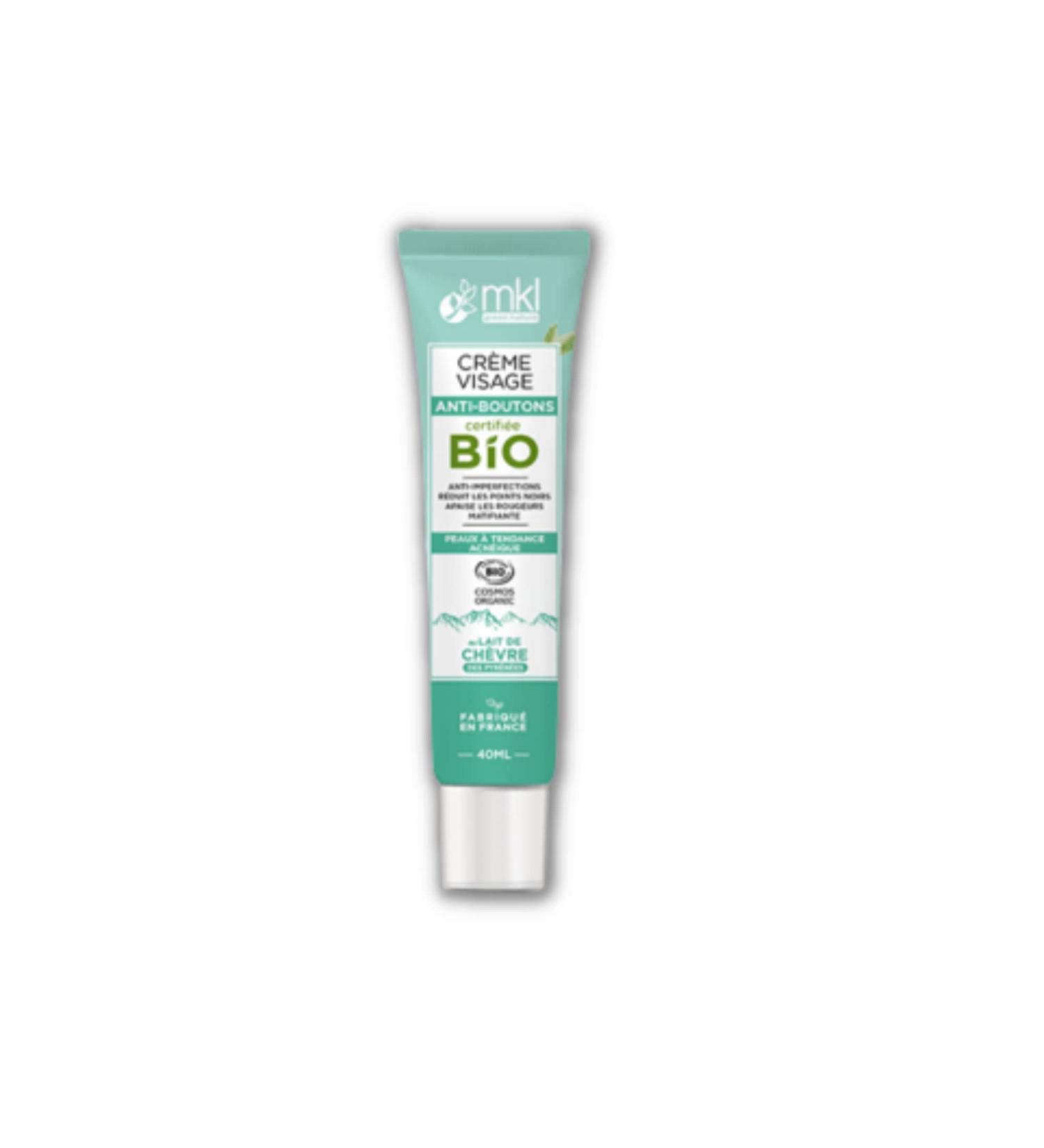 MKL Green Nature Organic Goat Milk Anti-Pimple Face Cream 40 ml