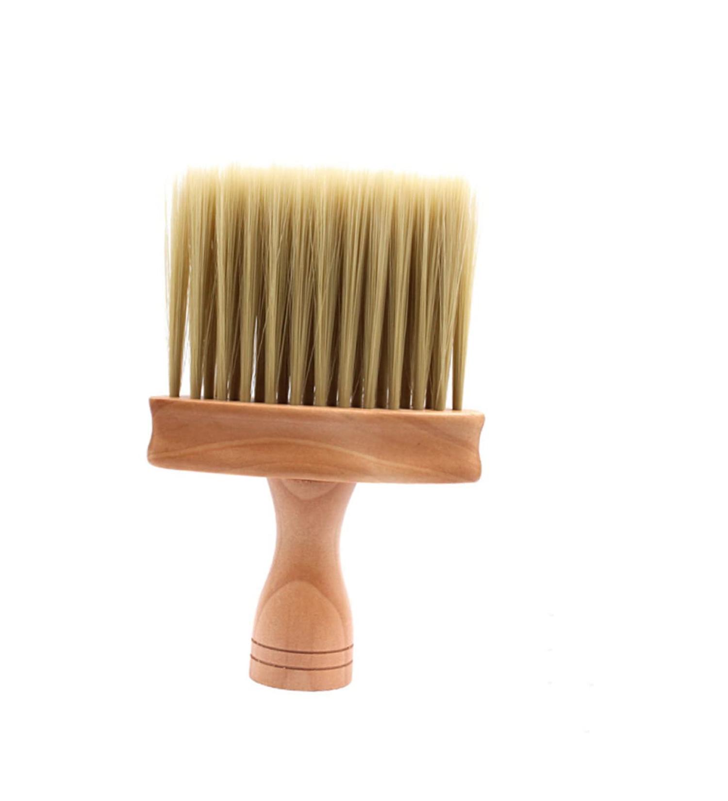 minkissy Face Duster Hair Cutting Neck Duster Barber Neck Brush Hair Sweep Brush Barber Hair Duster Hair Duster Brush Barber Neck Duster Shaving Brush Wooden Haircut Set Sharpen M Picture 1 - Buy Online on GoSupps.com