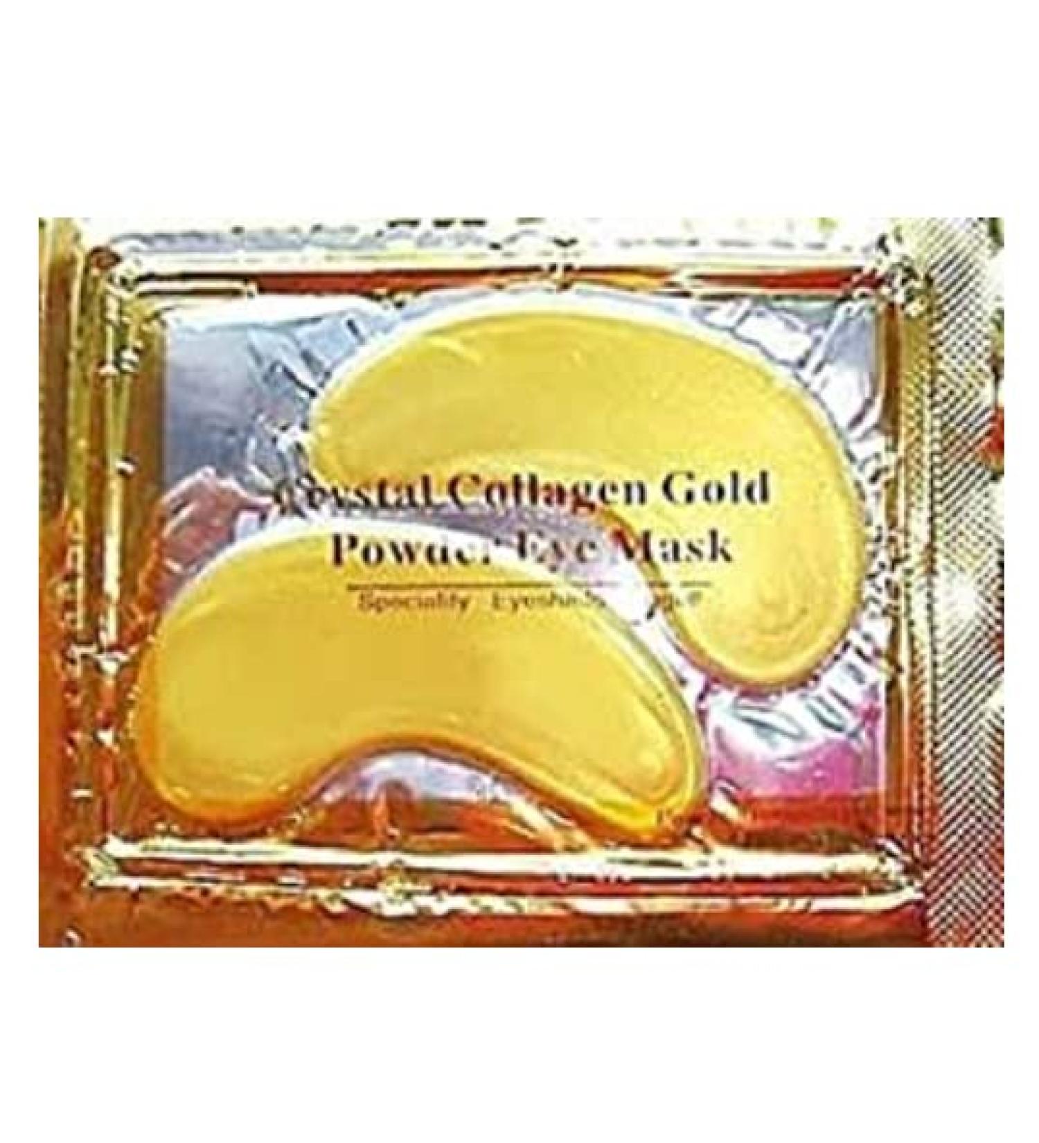 30 x Premium Crystal Collagen Gold Powder Eye Masks Face Pad Anti Ageing Wrinkle HQ Masks - Buy Online on GoSupps.com