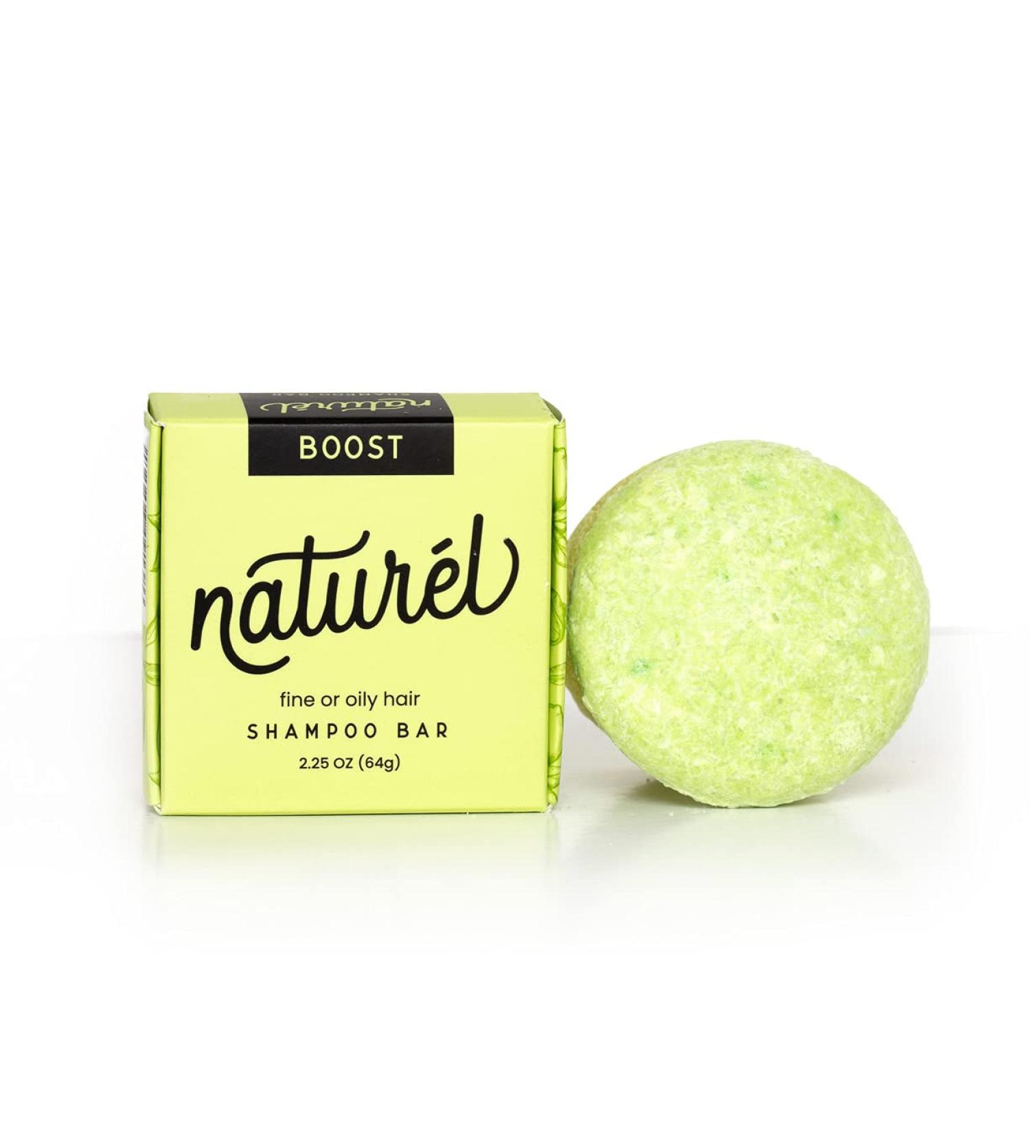 NATUR L Volumizing Shampoo Bar for Fine or Oily Hair - Vegan, Zero Waste, Made in USA - Buy Online on GoSupps.com