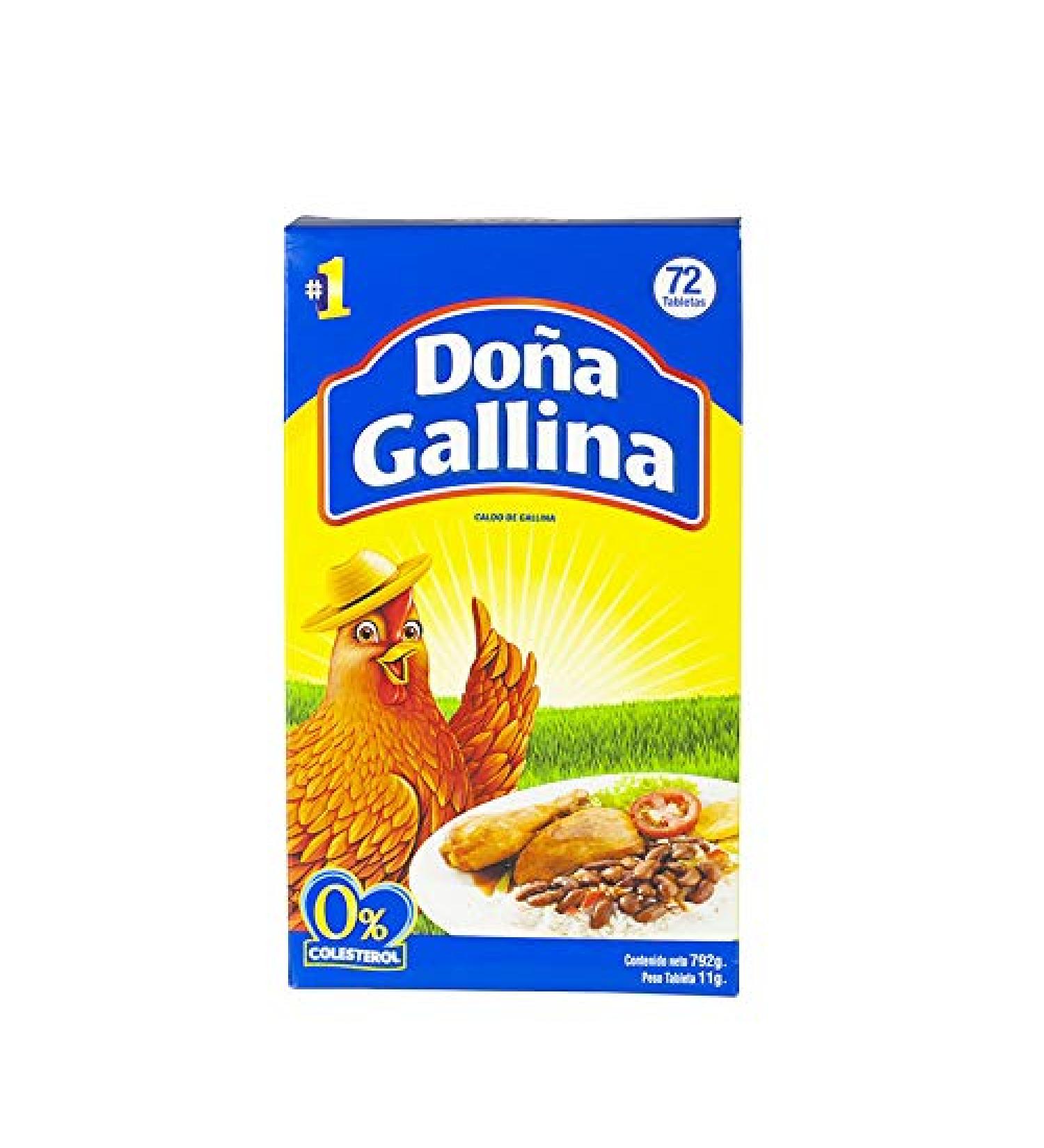 Bouillon de poulet de la R publique dominicaine pr sentoir avec 72 d s 792g - Caldo de Gallina DO A GALLINA 792g
