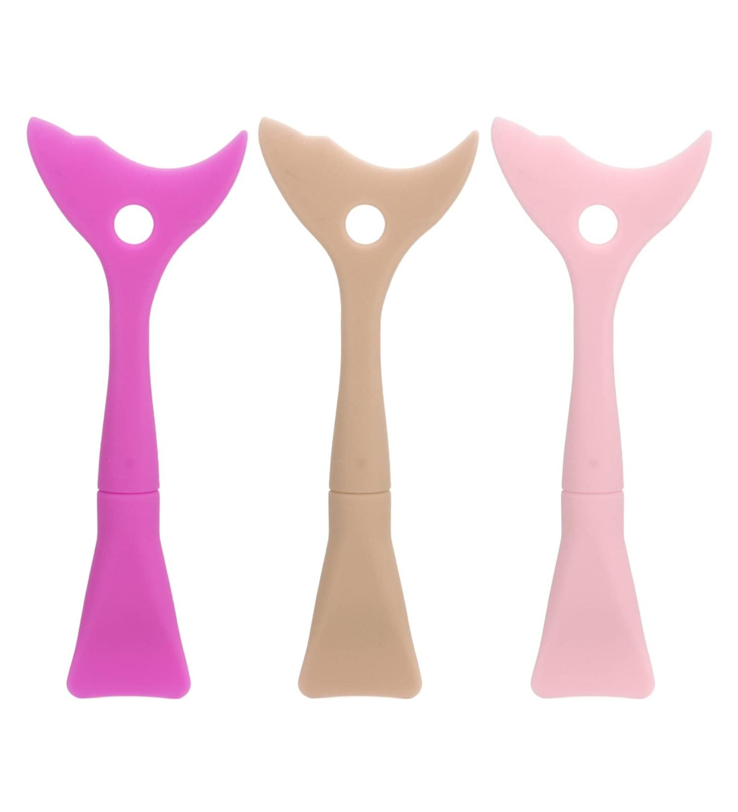 Mascara Guard Applicator 3pcs Silicone Eye Makeup Aids Eyeshadow Mask Brush Mascara Guard Aid Reusable Stencils Multifunctional Mascara Guard Eye Make Up Aid Tools - Buy Online on GoSupps.com