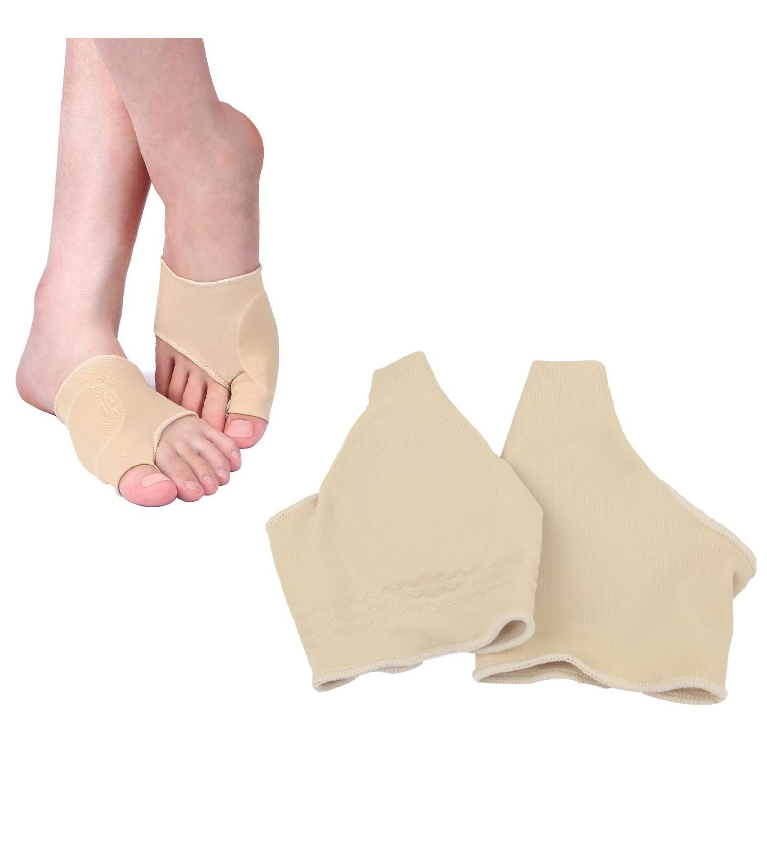 Norhogo Big Toe & Toe Relief Prefuspolster - Hallux Valgus Socks for Hammer Toe Pain Relief - Unisex Skin Tone Size 35-40 - Buy Online on GoSupps.com
