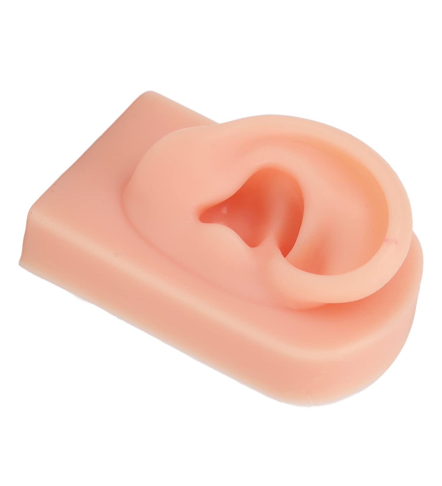 Flexible Reusable Human Ear Model - Soft & Easy to Use for Headphones Display and Acupuncture Training (Light Complexion) - Buy Online on GoSupps.com