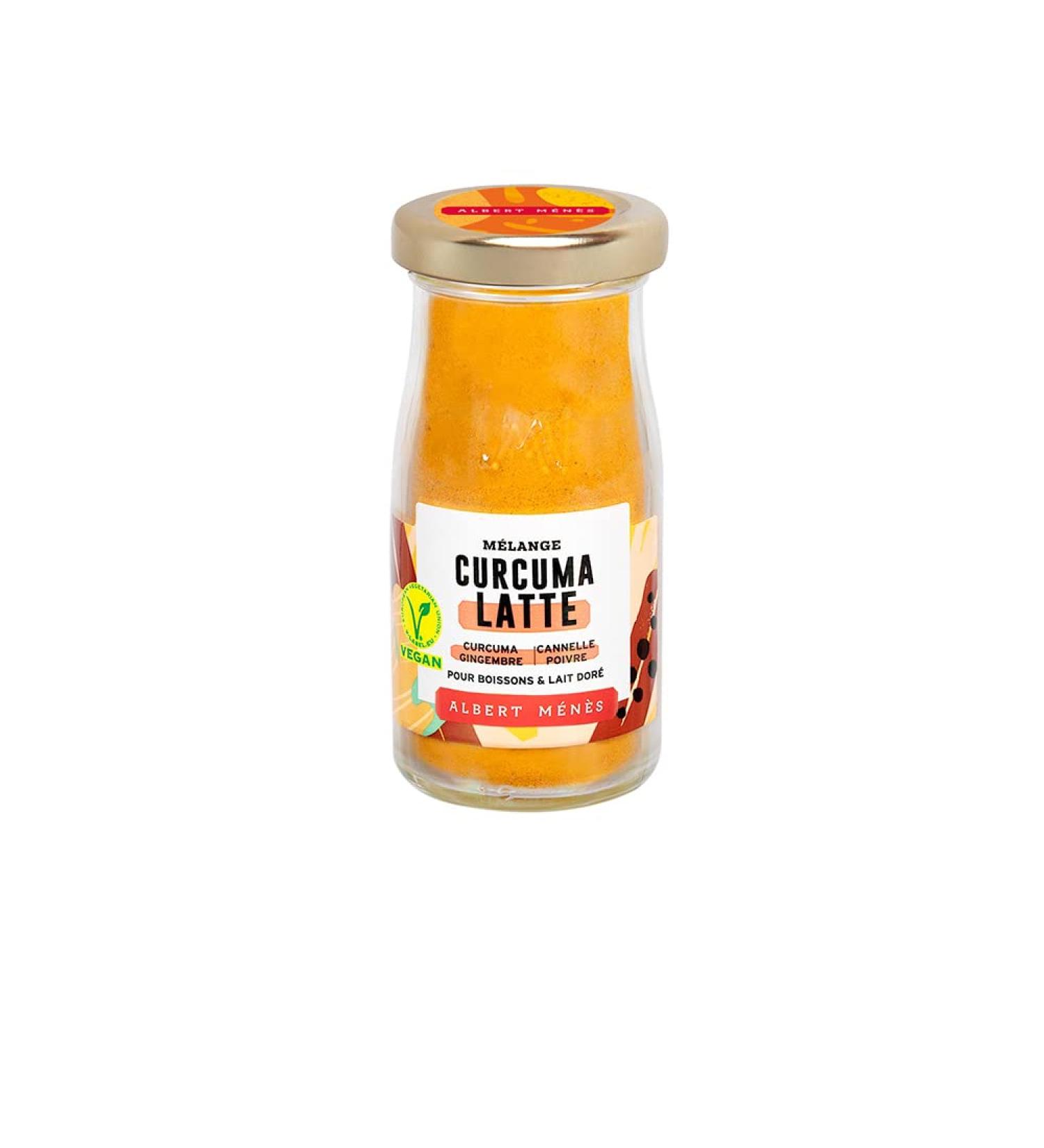 Turmeric Latte Mix - Exclusive Vegan Recipe - Powdered Drink with Turmeric Ginger Cinnamon and Pepper - Golden Milk - Buy Online on GoSupps.com