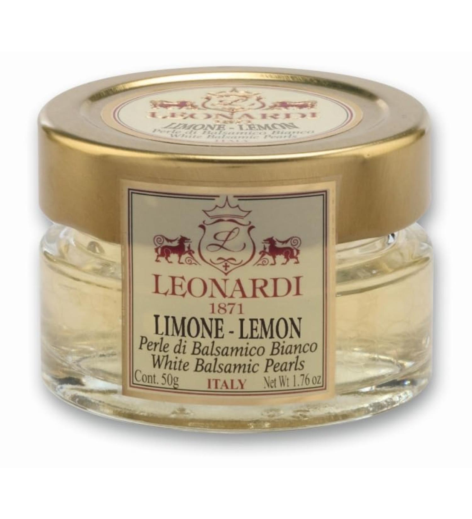 Leonardi - Lemon white balsamic beads