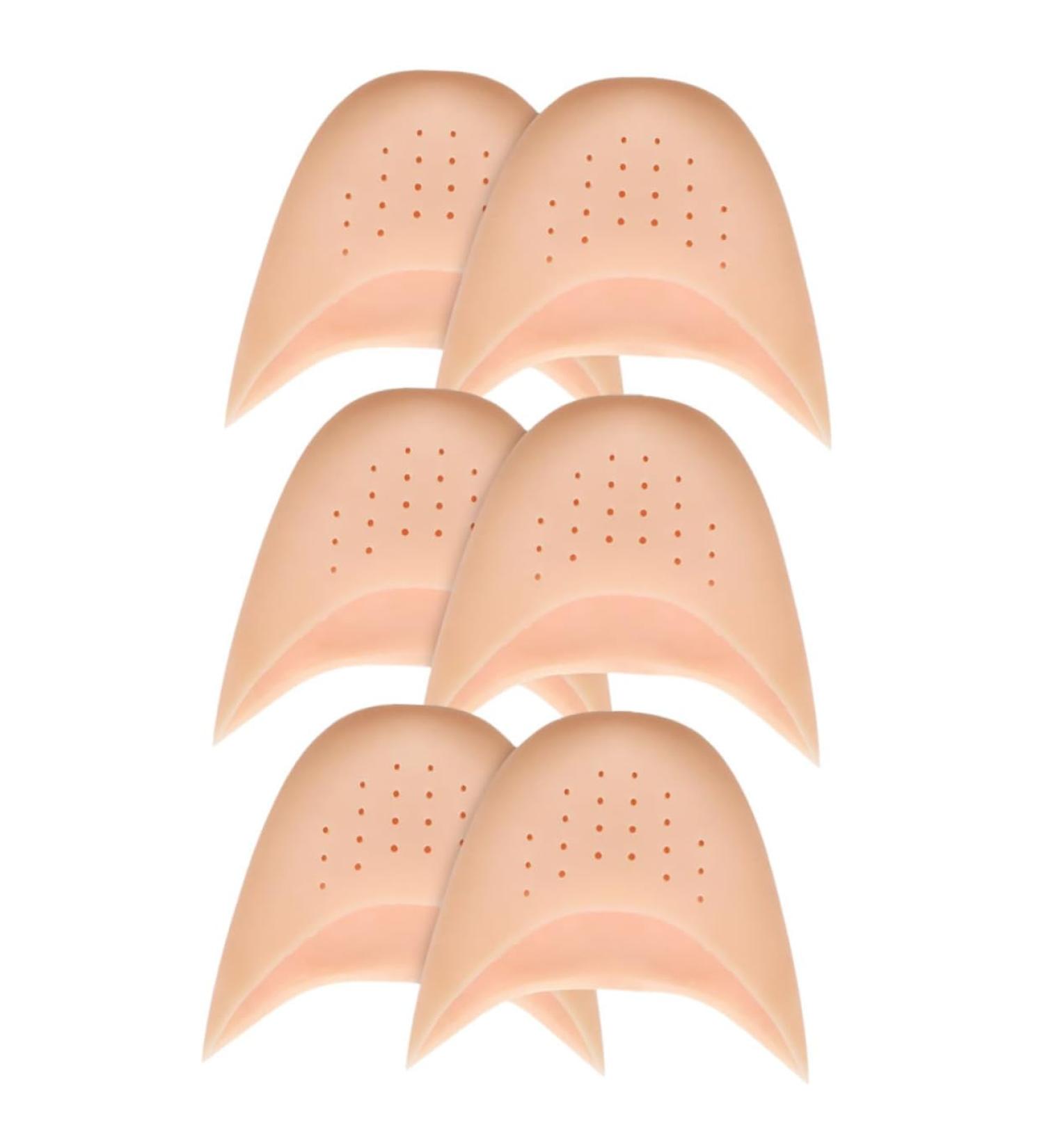 FRCOLOR 6pcs Toe Protector Pads - High Heel Shoe Inserts & Ballet Sleeve Filler - Comfort & Protection for All Shoes - Buy Online on GoSupps.com