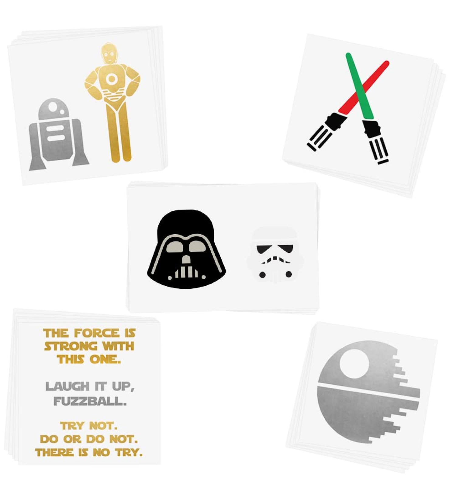 Intergalactic Variety Set: 25 Premium Metallic Waterproof Flash Tattoos - Galaxy Inspired Designs for Kids - Foil Temporary Tattoos in Gold, Silver & Black - Buy Online on GoSupps.com