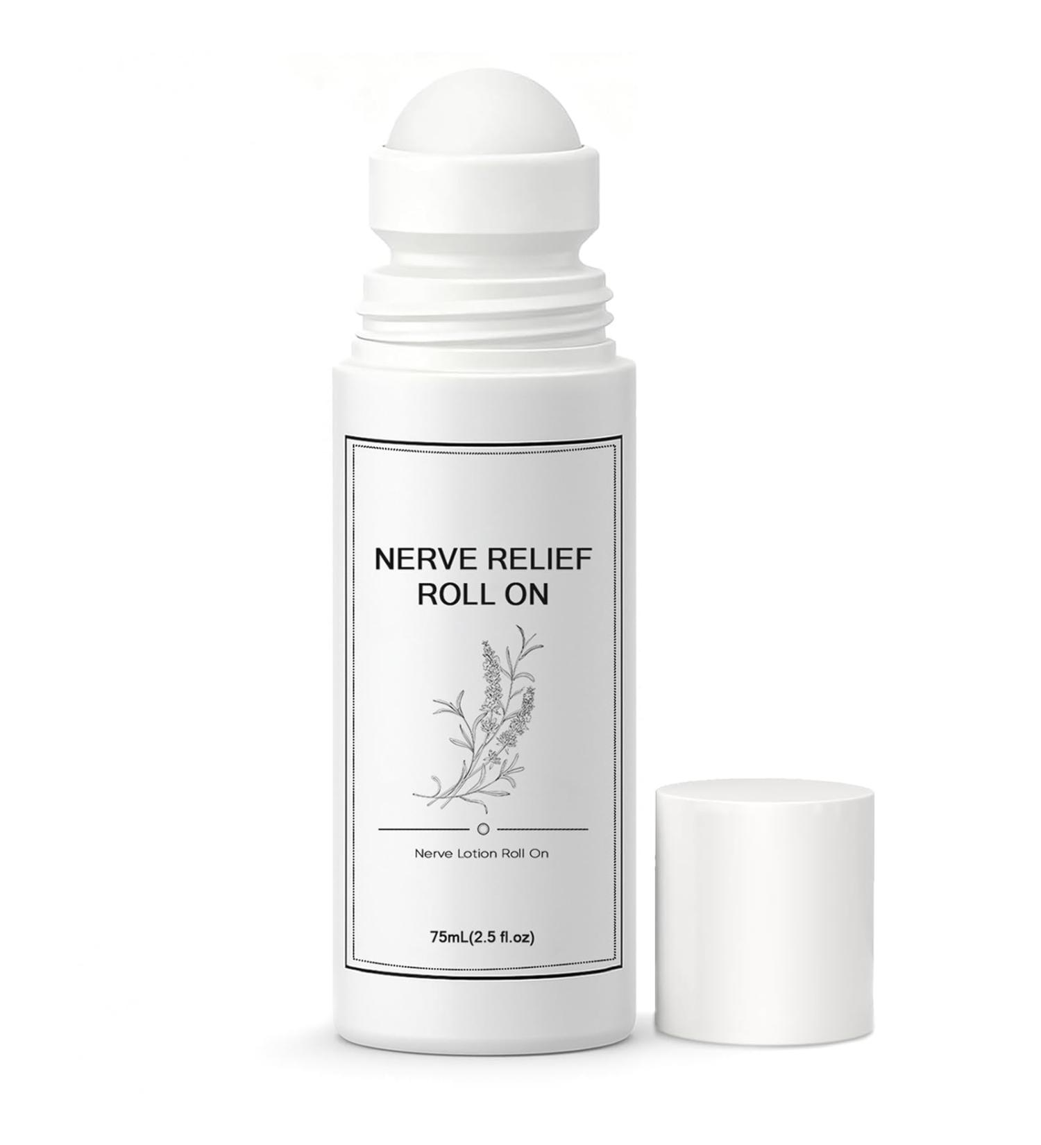 HABOHUSE Nerve Relief Roll On Magnesium Roll On Lotion with Aloe Vera Arnica Menthol Neuropathy Cream for Foot & Leg Care Fast Absorbing Non-Greasy Formula 75ml / 2.5oz - Buy Online on GoSupps.com
