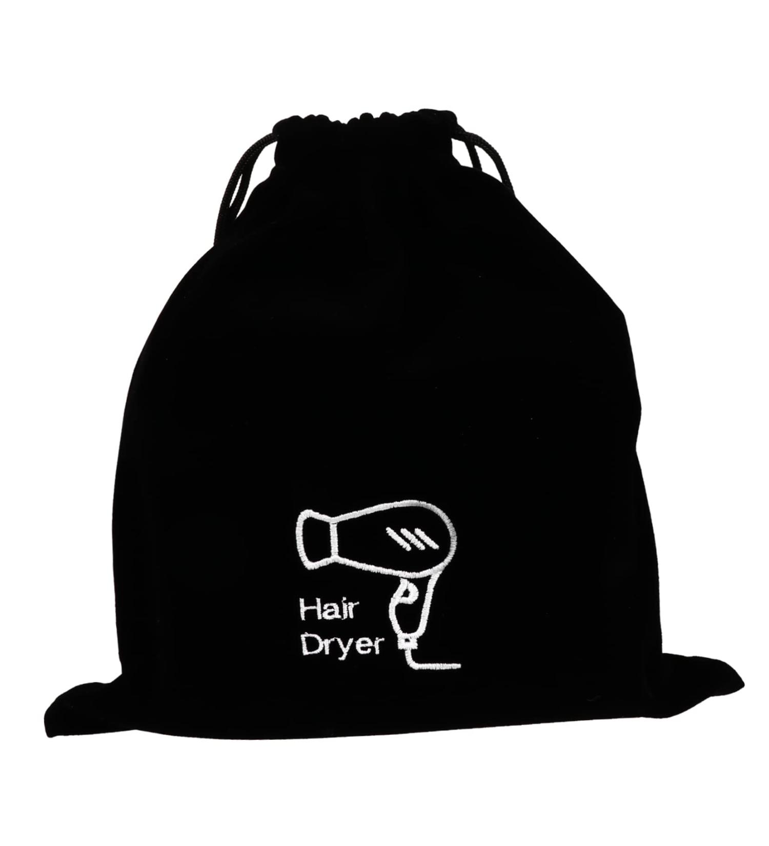 Baluue 1pc Hair Dryer Storage Bag Hair Dryer Sack Gym Holder Drawstring Bag Hair Dryer Hotel Bag Flannel - Buy Online on GoSupps.com