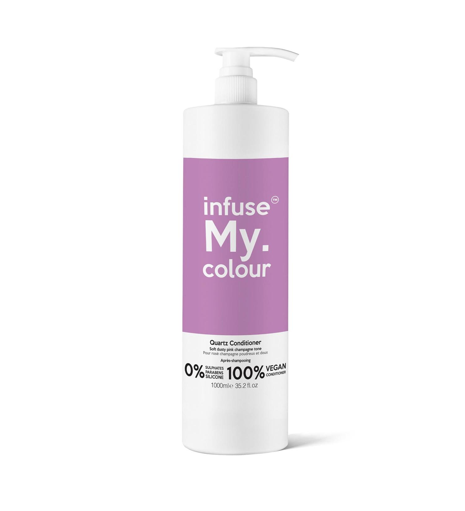 Infuse My. Colour Quartz Conditioner Unisex 35.2 oz - Enhance Your Hair's Shine & Vibrancy | International Shipping Available - Buy Online on GoSupps.com