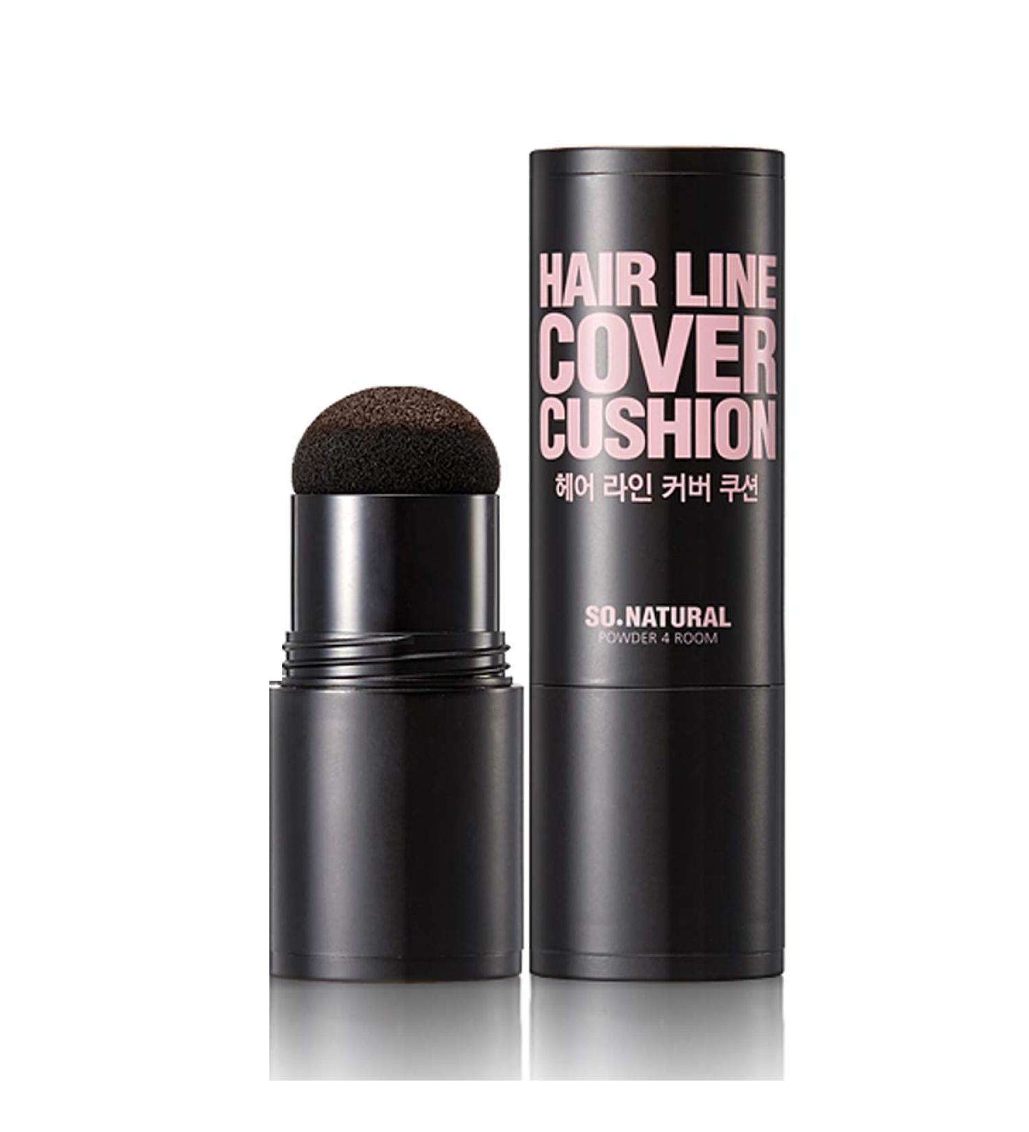 So Natural Hair Line Cover Cushion - Dark Brown - Cover Up Soft Cream Jelly Texture - Buy Online on GoSupps.com