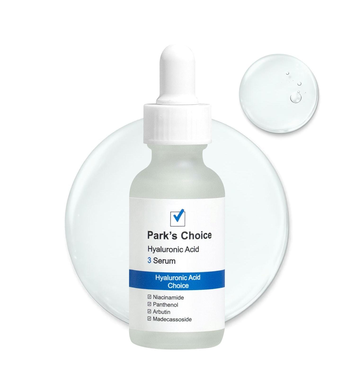 Park's Choice Hyaluronic Acid 3 Serum with Niacinamide & Madecassoside, 1.01 fl.oz. - Buy Online on GoSupps.com
