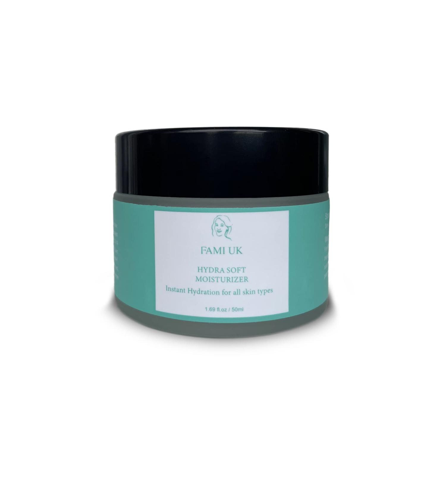 FAMI UK Hydra Soft Moisturiser a Moisturiser for the Face Body and Hands - Effective Moisturiser Everyday Use Fashionable Women - Buy Online on GoSupps.com