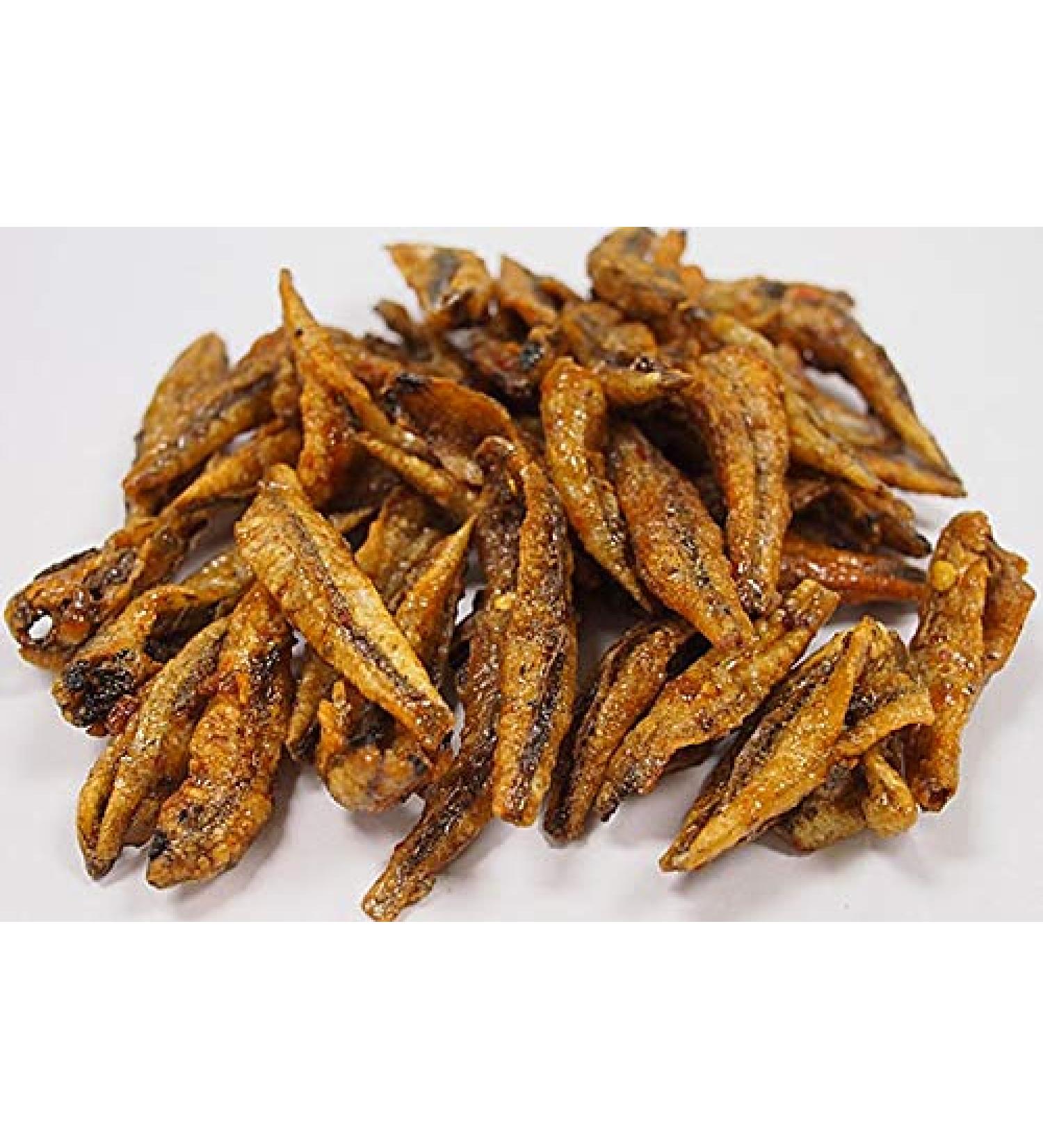 Nai Pramong Crispy Anchovy Original Flavour Seafood Snacks 70g x 2 Packs - Buy Online on GoSupps.com