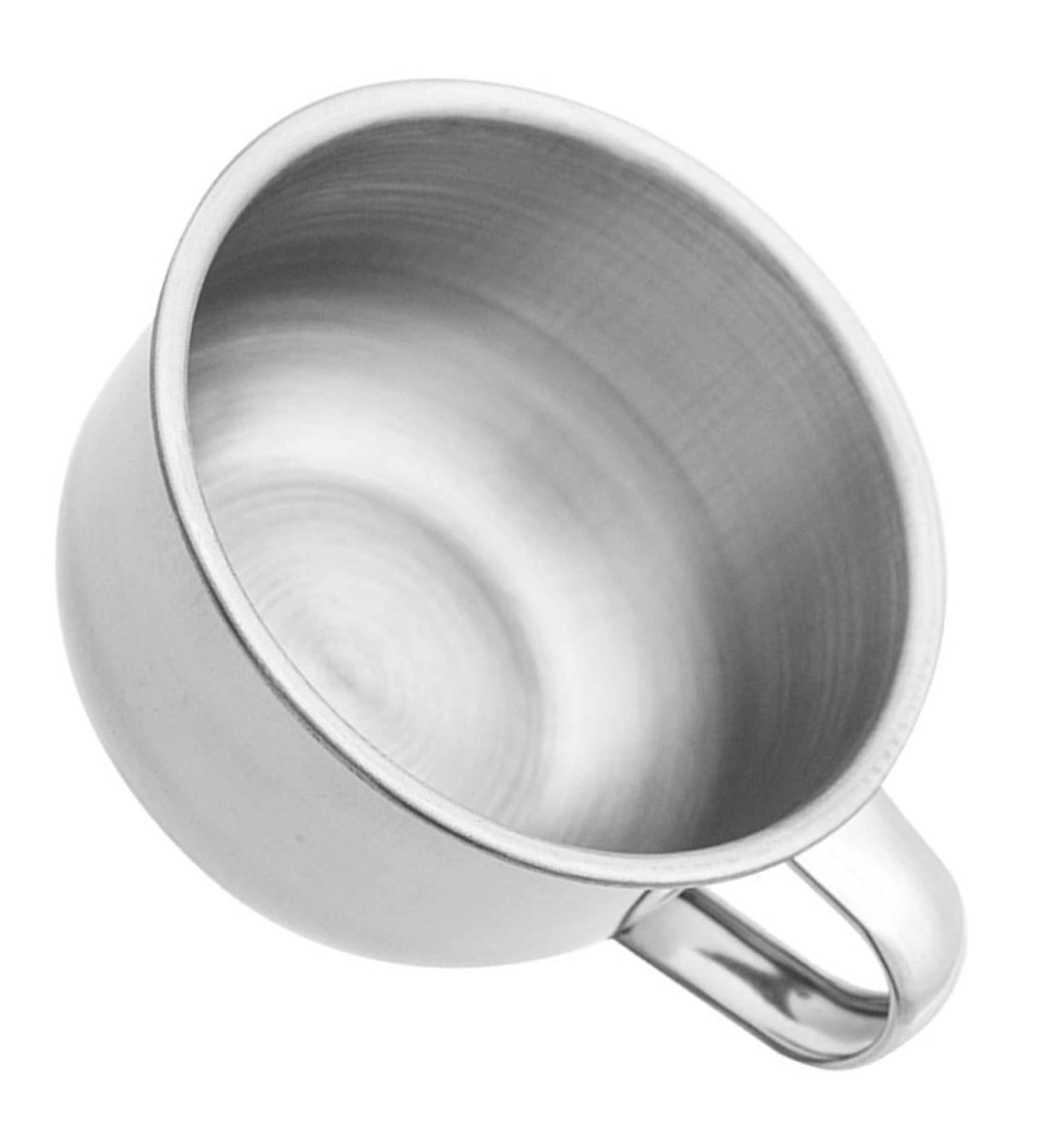 Premium Healvian Stainless Steel Shaving Bowl for Men | Ideal Shaving Accessories Gift | Durable Metal Razor & Shaving Cup - Buy Online on GoSupps.com