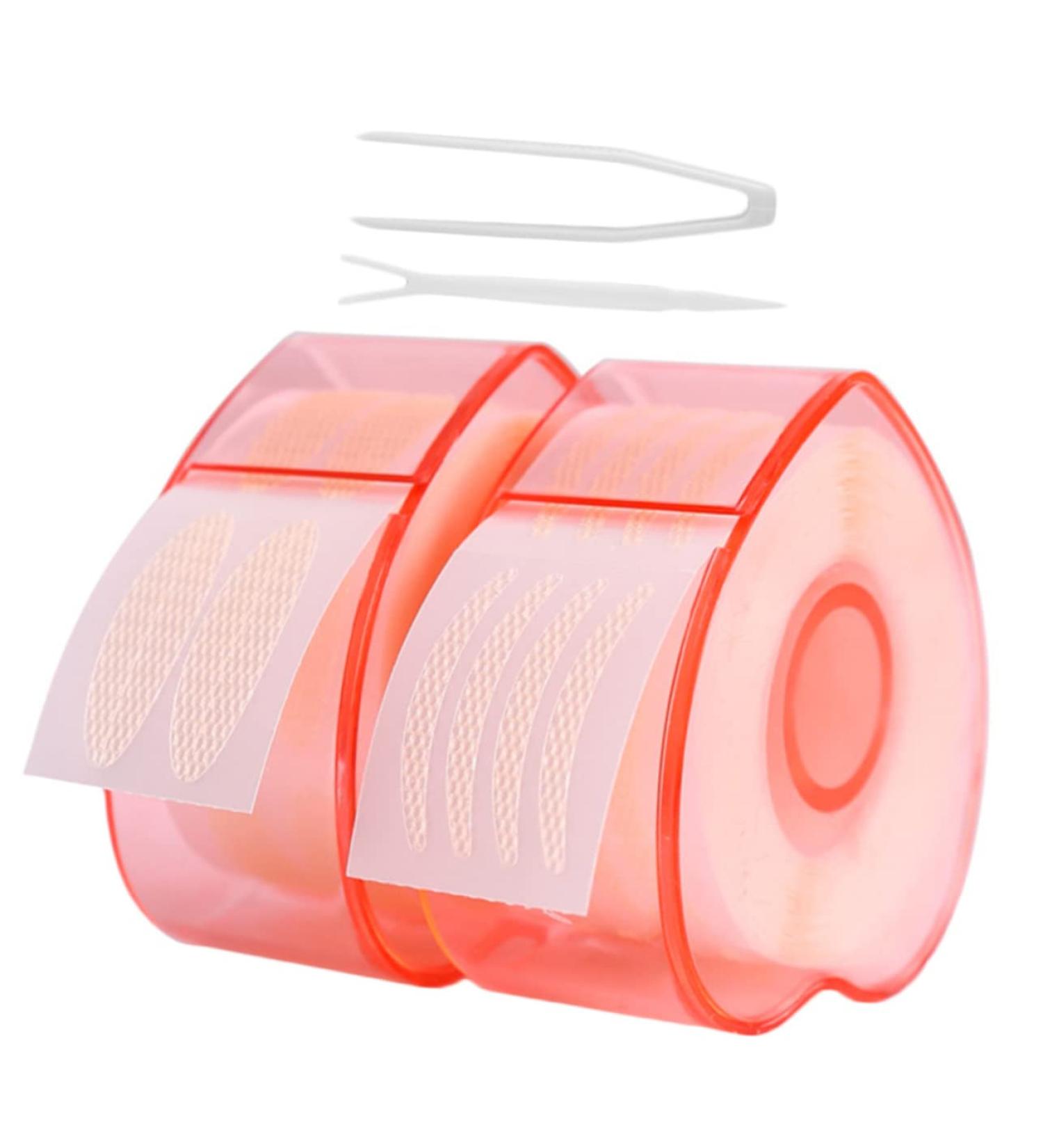 DRESSOOS 2 Rolls Double Eyelid Sticker Double Eyelid Strips Ktape Double Eyelid Tape Lifter Heart-shaped - Buy Online on GoSupps.com