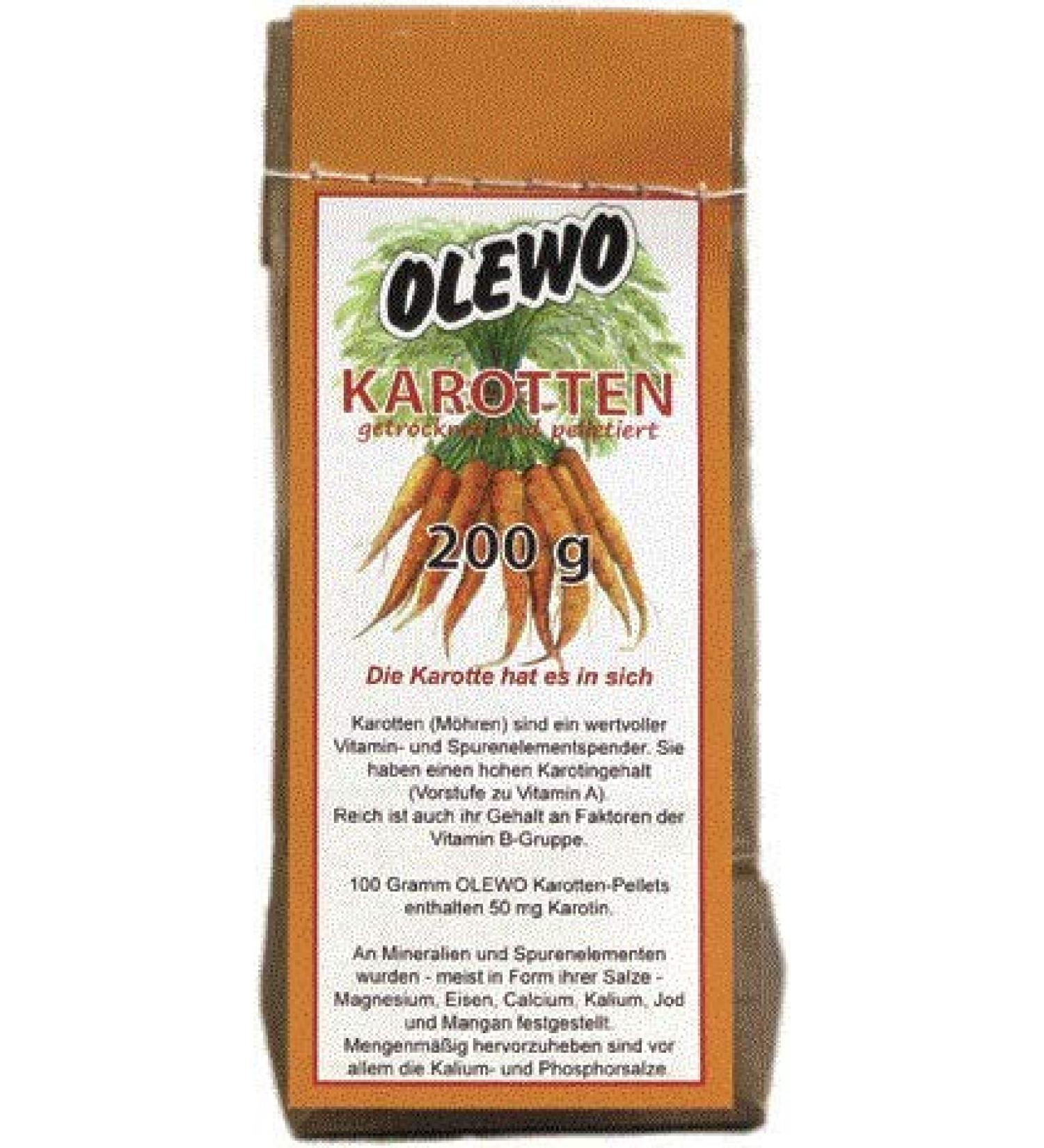 Olewo Carrot Pellet 200g