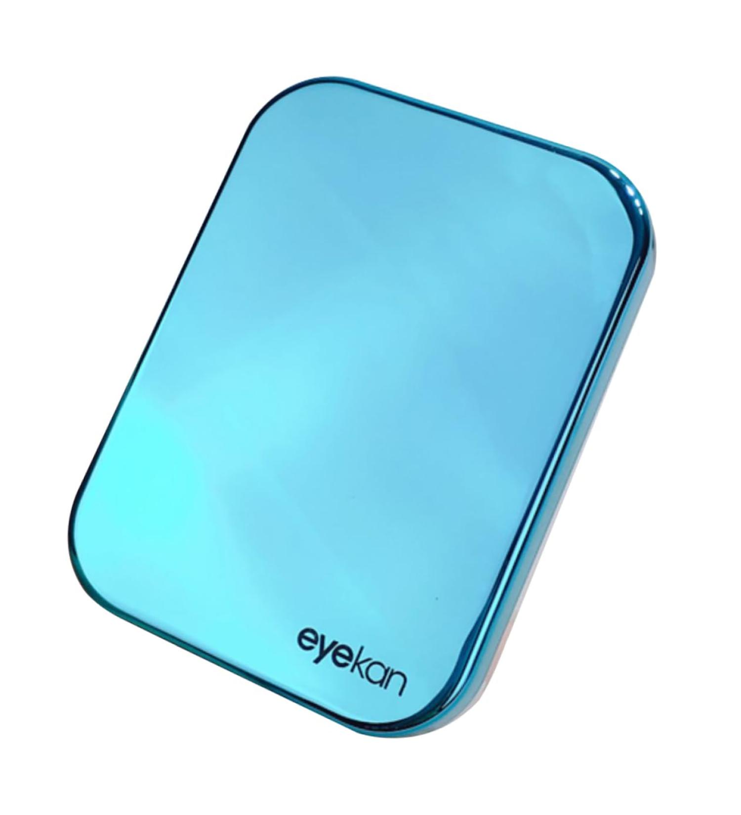 Buy Healvian Travel Case for Contact Lenses - Durable Plastic Container Mirror & Holder - Convenient Storage for Glasses & Lens Care - 8.3x6.2x2.1cm - Blue - Buy Online on GoSupps.com