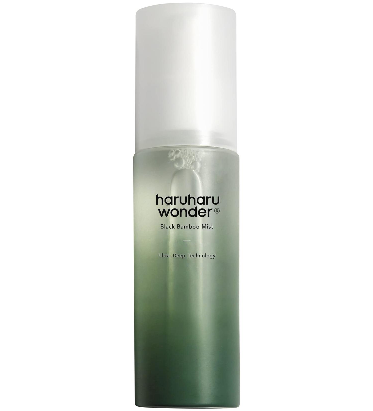 Haruharu Wonder Black Bamboo Mist 2.7 fl oz - Hydrating Facial Spray for Glowing Skin - Buy Online on GoSupps.com