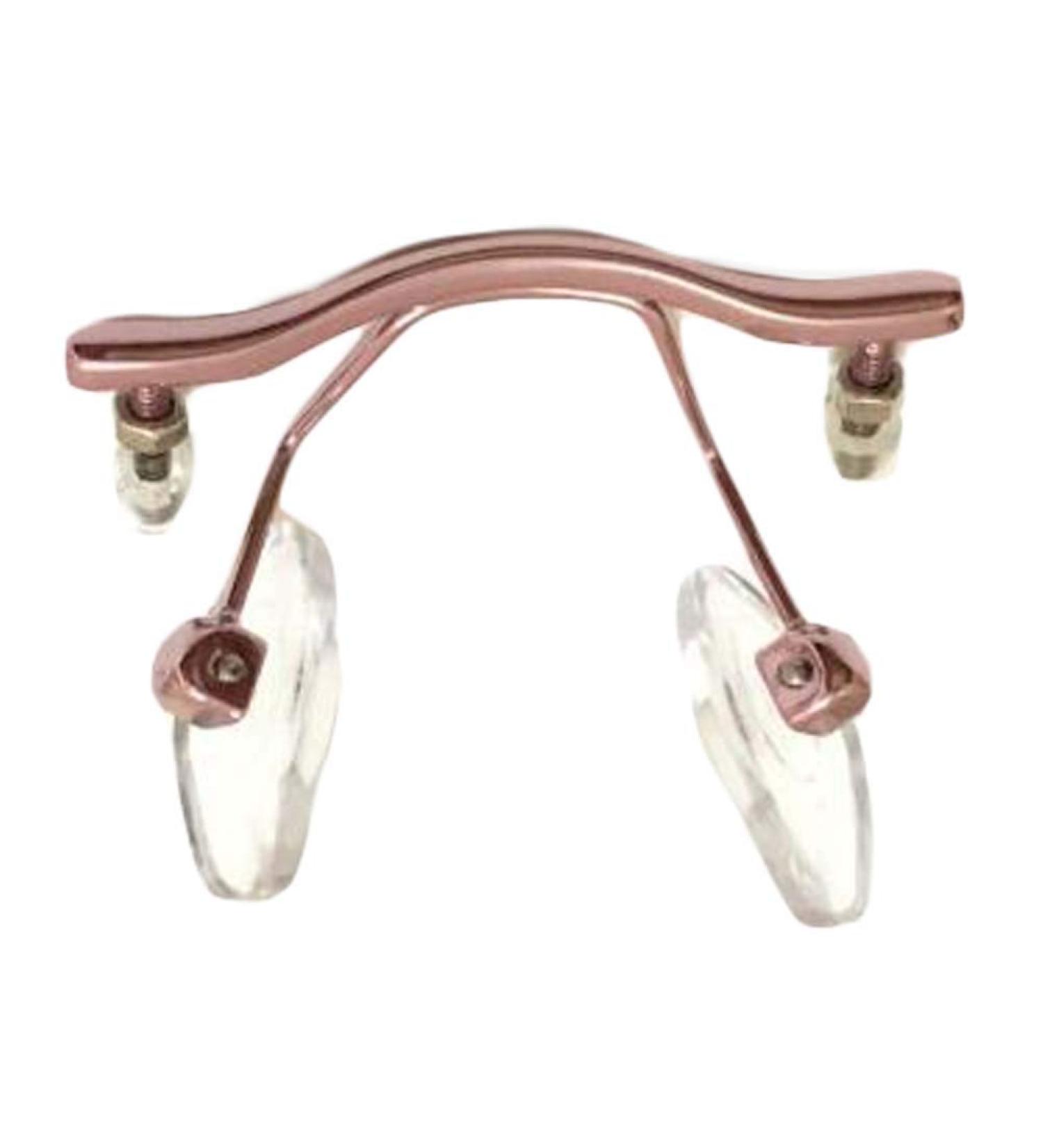BEGISA Eyeglass Nose Pads - Metal Nose Bridge Replacement for Rimless Glasses | Pink | International Shipping - Buy Online on GoSupps.com