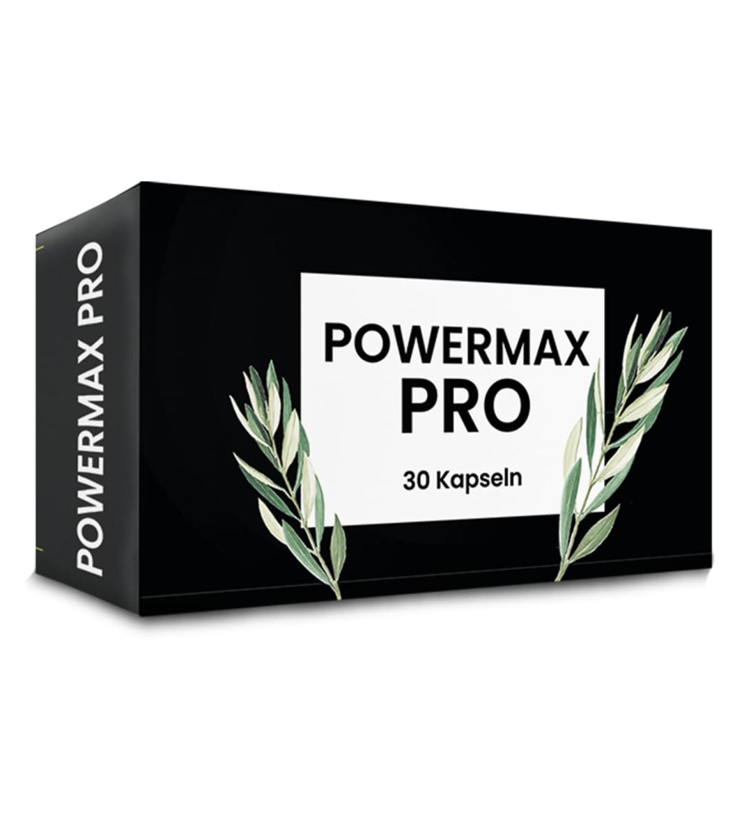 Powermax Pro - High-Dose Energy & Strength Capsules with L-Arginine & Zinc for Fertility | 30 Premium Quality Pills from Germany - Buy Online on GoSupps.com