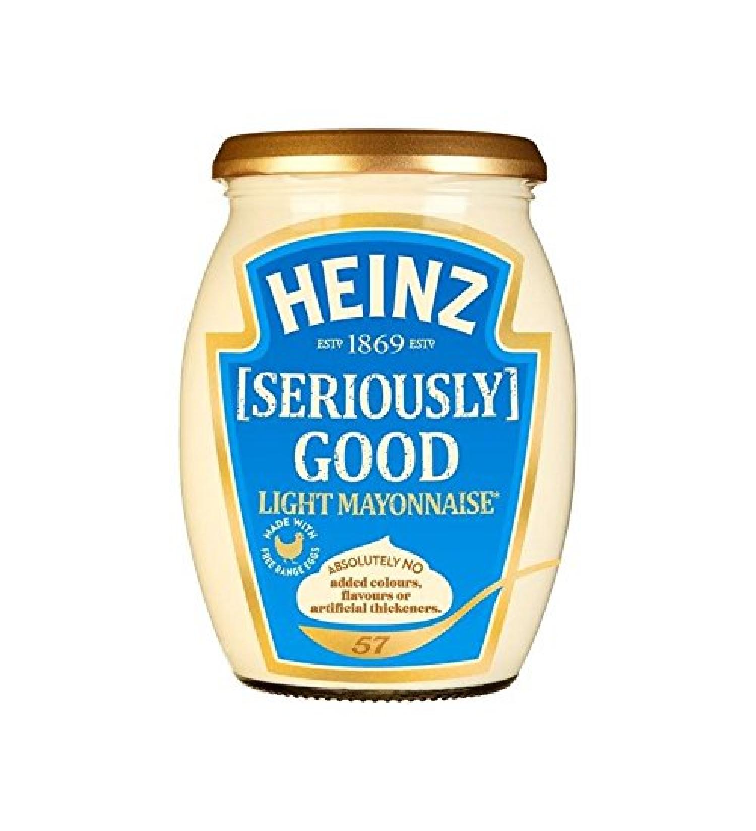 HEINZ Heinz Seriously Good Mayonnaise 710ml Light - Pack of 2