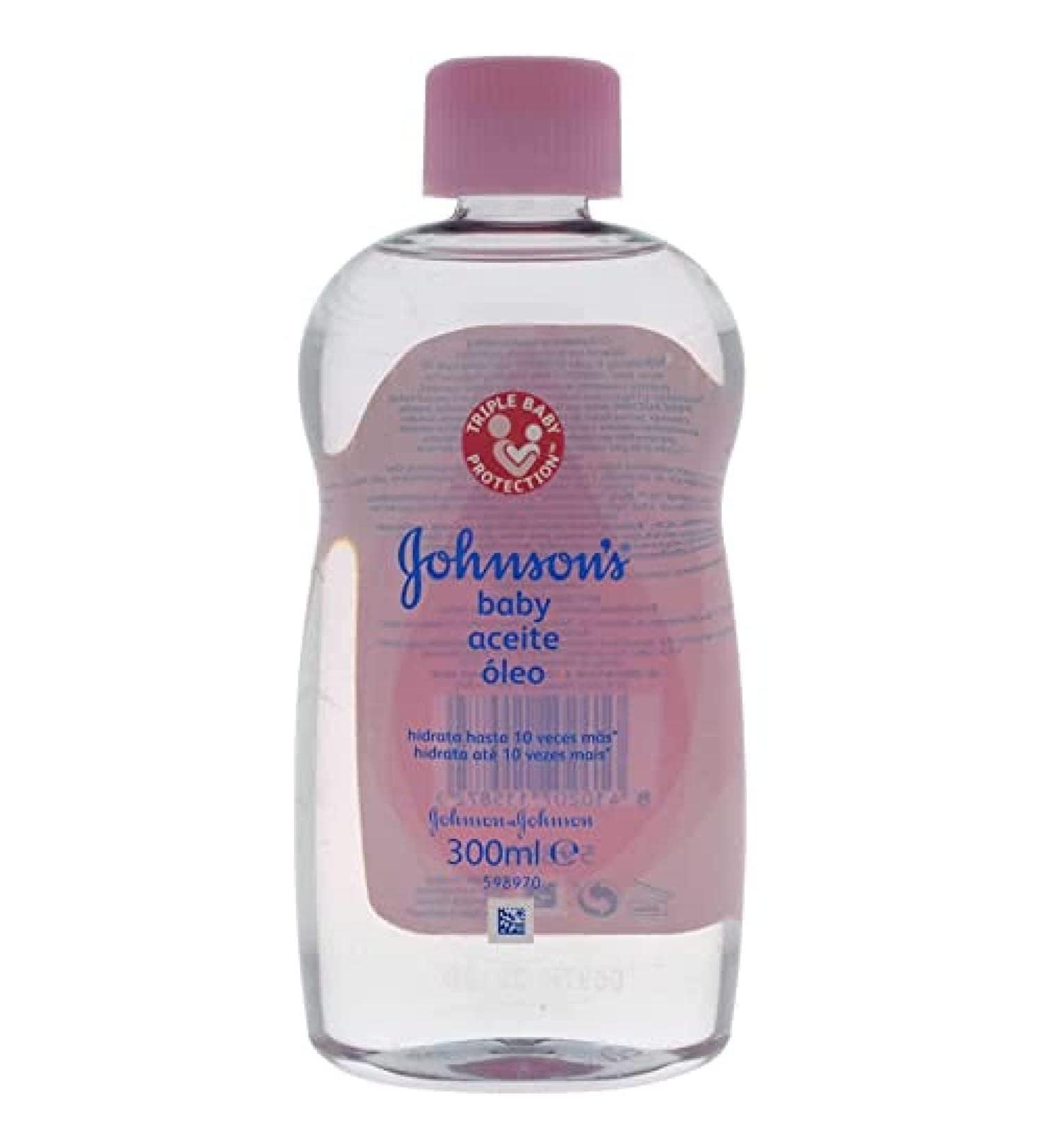 JOHNSON'S Olio Rosa BABY 300 Ml. Line b b 300 ml (Lot de 1)