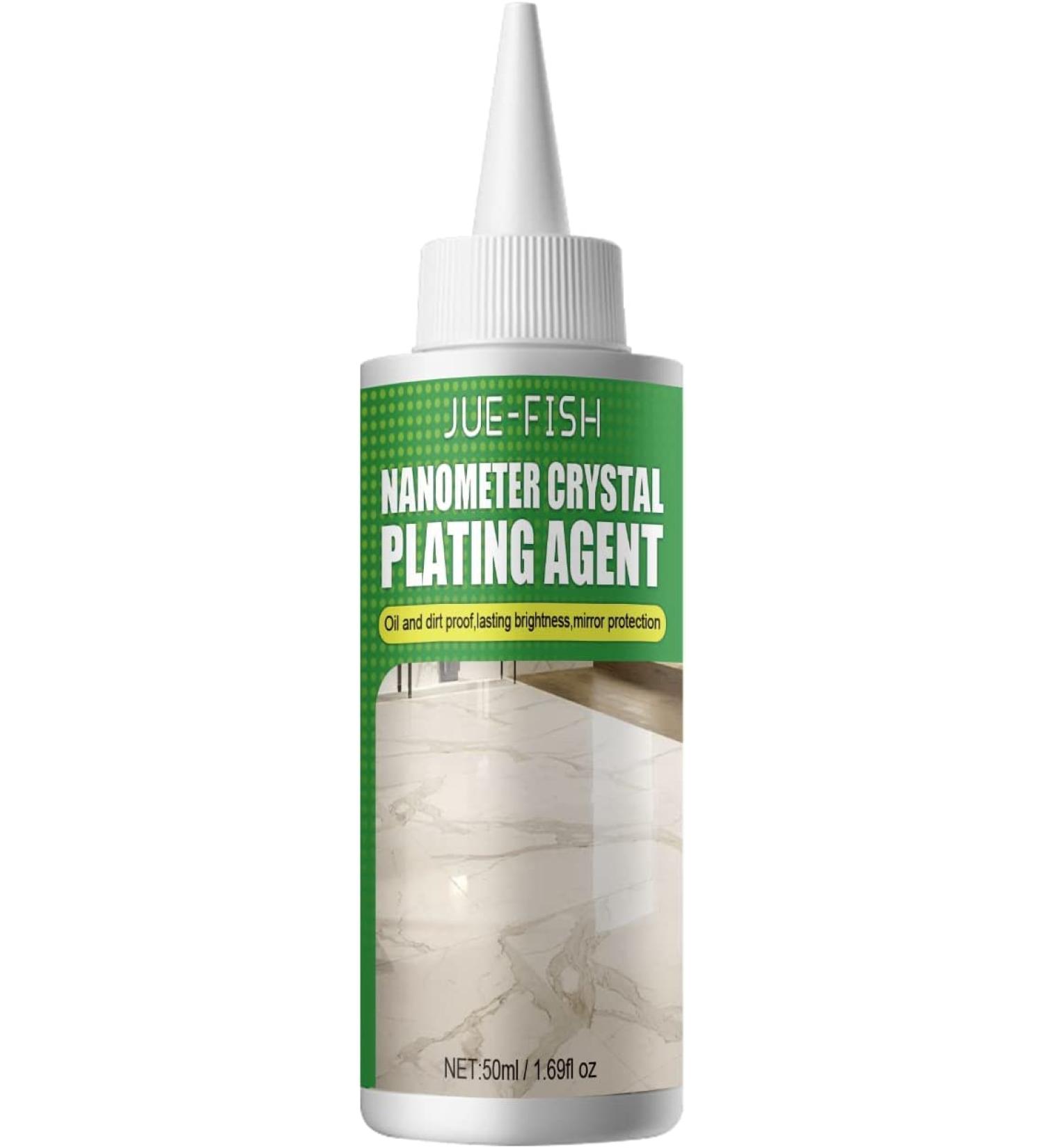 Marble Nano Crystal Plating Agent Nano Crystal Plating Agent for Kitchen Stone Plastic Crystal Plating Agent Strong Protection Long Lasting Polishing (50ml*1pc) - Buy Online on GoSupps.com