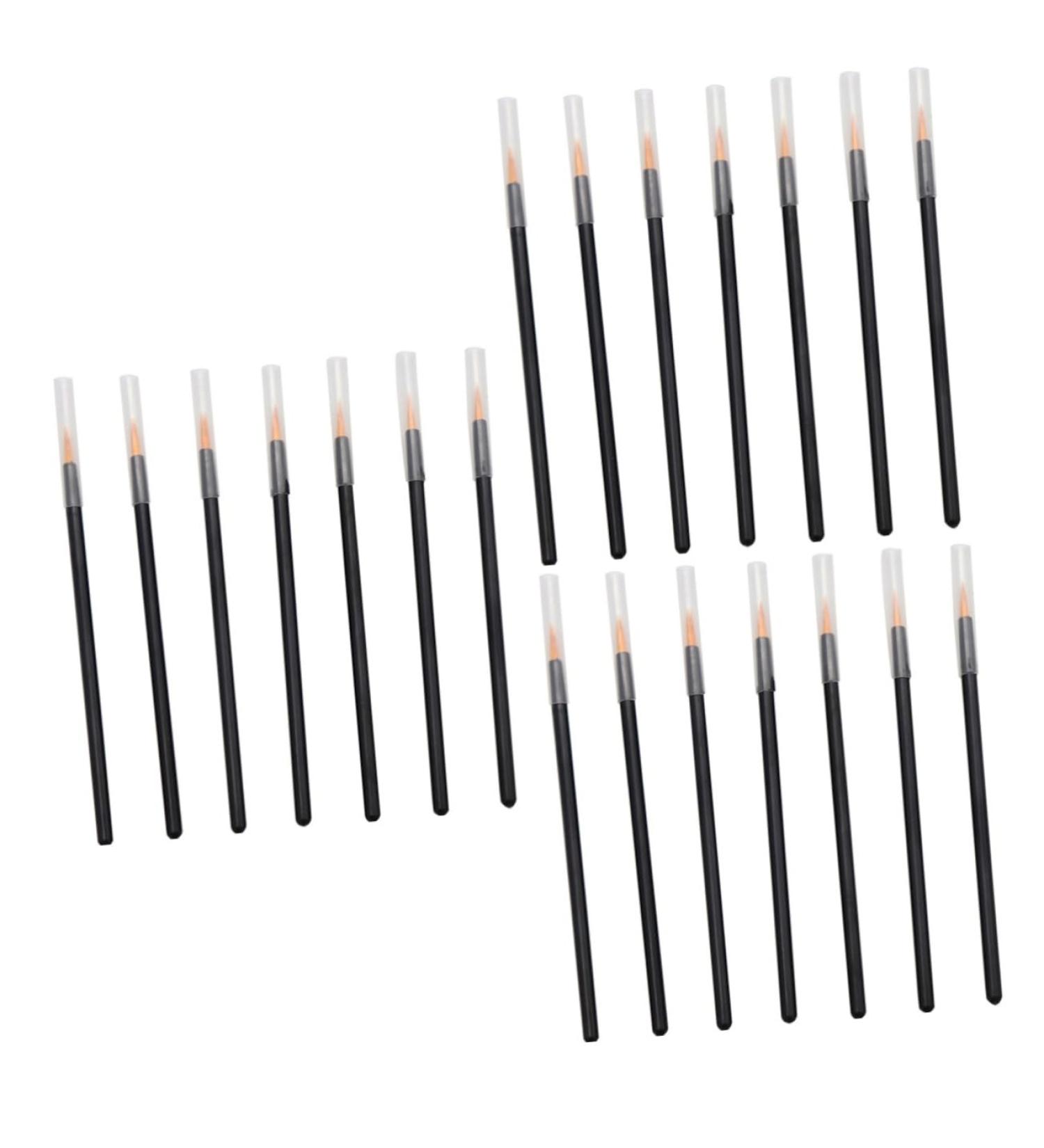 MAGICLULU 300 Pcs Eyeliner Liner Makeup Brush Eye Makeup Brush Eyebrow Liner Brush With Hat Auxiliary - Buy Online on GoSupps.com