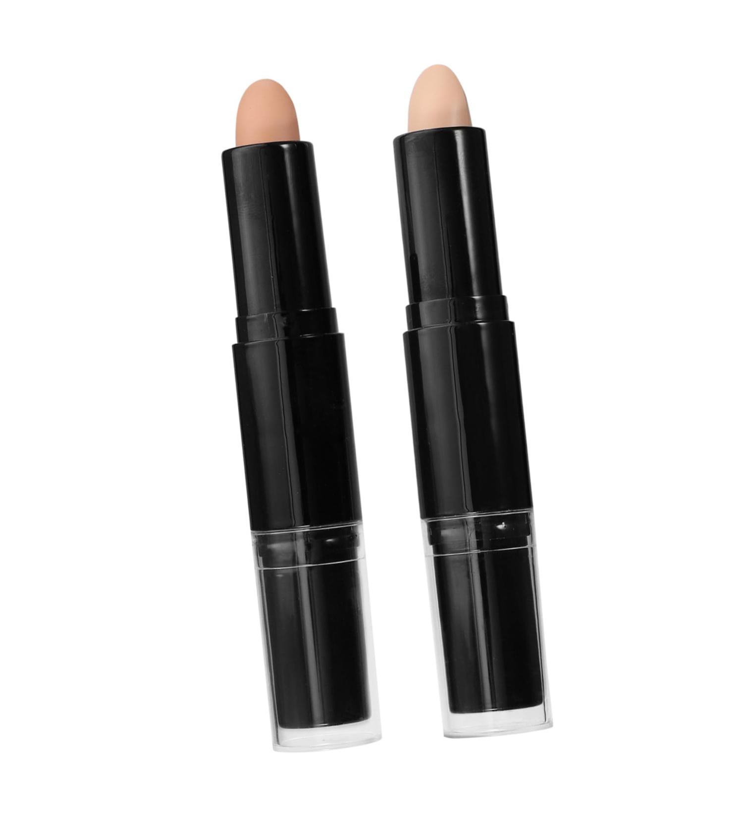 BELLIFFY 2pcs Contour Stick Contouring Stick for Women Highlighter Stick for Face Highlighter Stick for Makeup Concealer Stick for Makeup Women Makeup Supplies Contour Concealer Stick - Buy Online on GoSupps.com