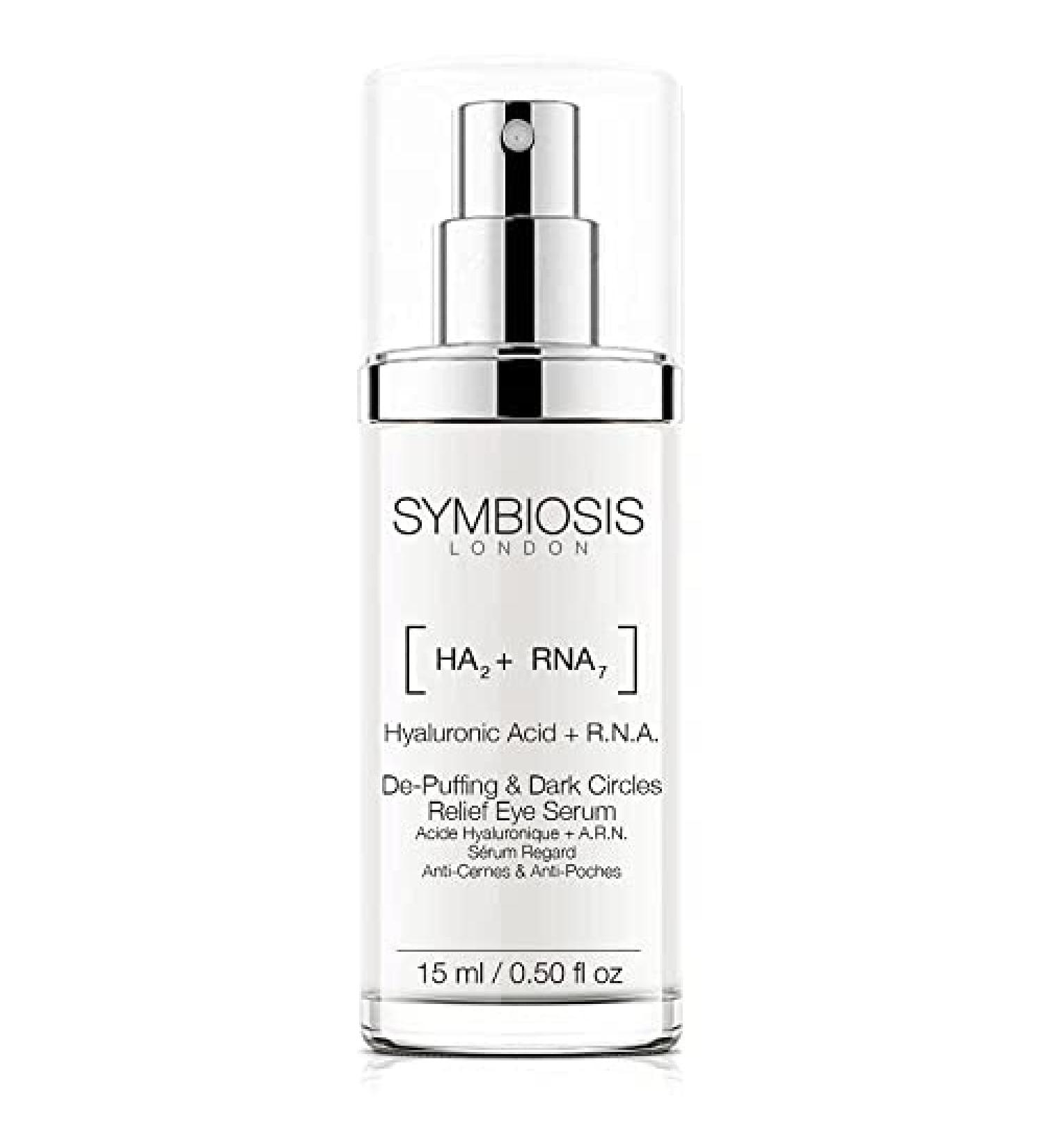 SYMBIOSIS LONDON Hyaluronic Acid + RNA - Anti-dark circles serum against puffy eyes 15 ml