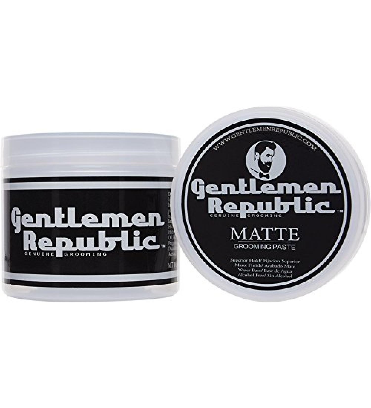 Gentlemen Republic 4oz Matte Paste Clean/Fresh 4 Ounce (Pack of 1)