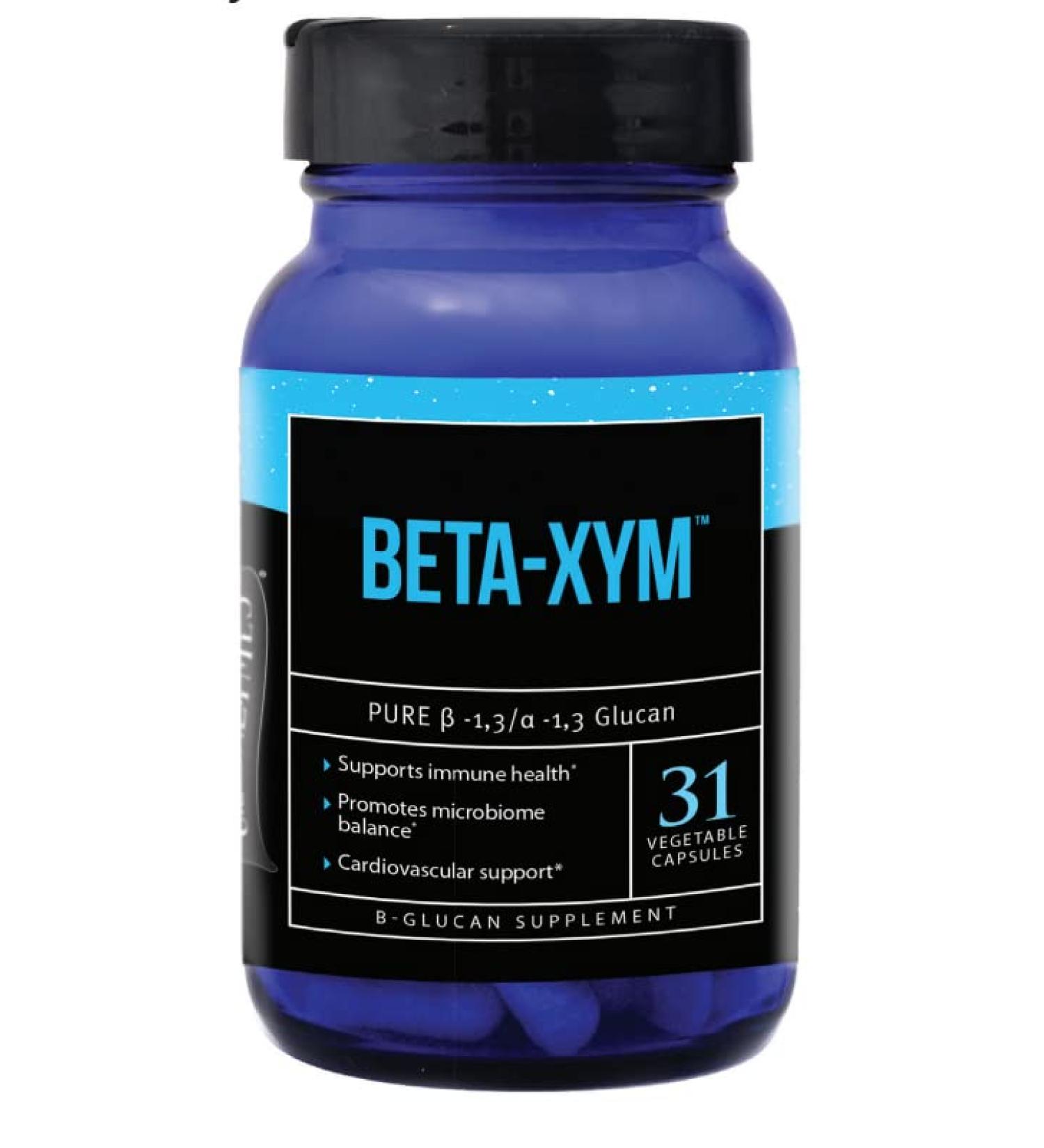 USAEnzymes BETA-XYM 31 Vegetable Capsules - Supports Heart, Colon Health & Bowel Regularity - 31 Count - Buy Online on GoSupps.com