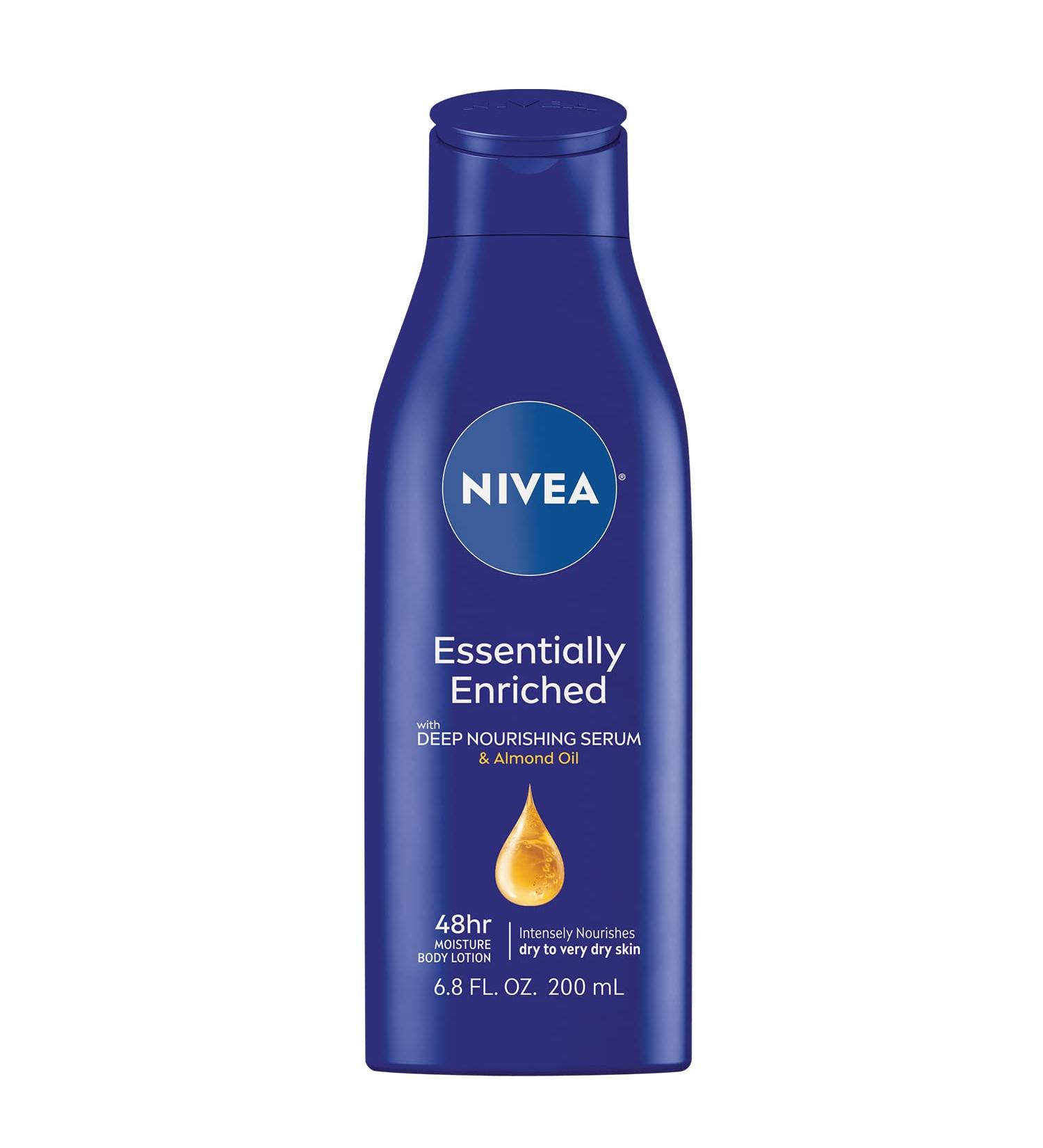 NIVEA Essentially Enriched Body Lotion 201ml - Deep Hydration & Nourishment for All Skin Types | International Shipping Available - Buy Online on GoSupps.com