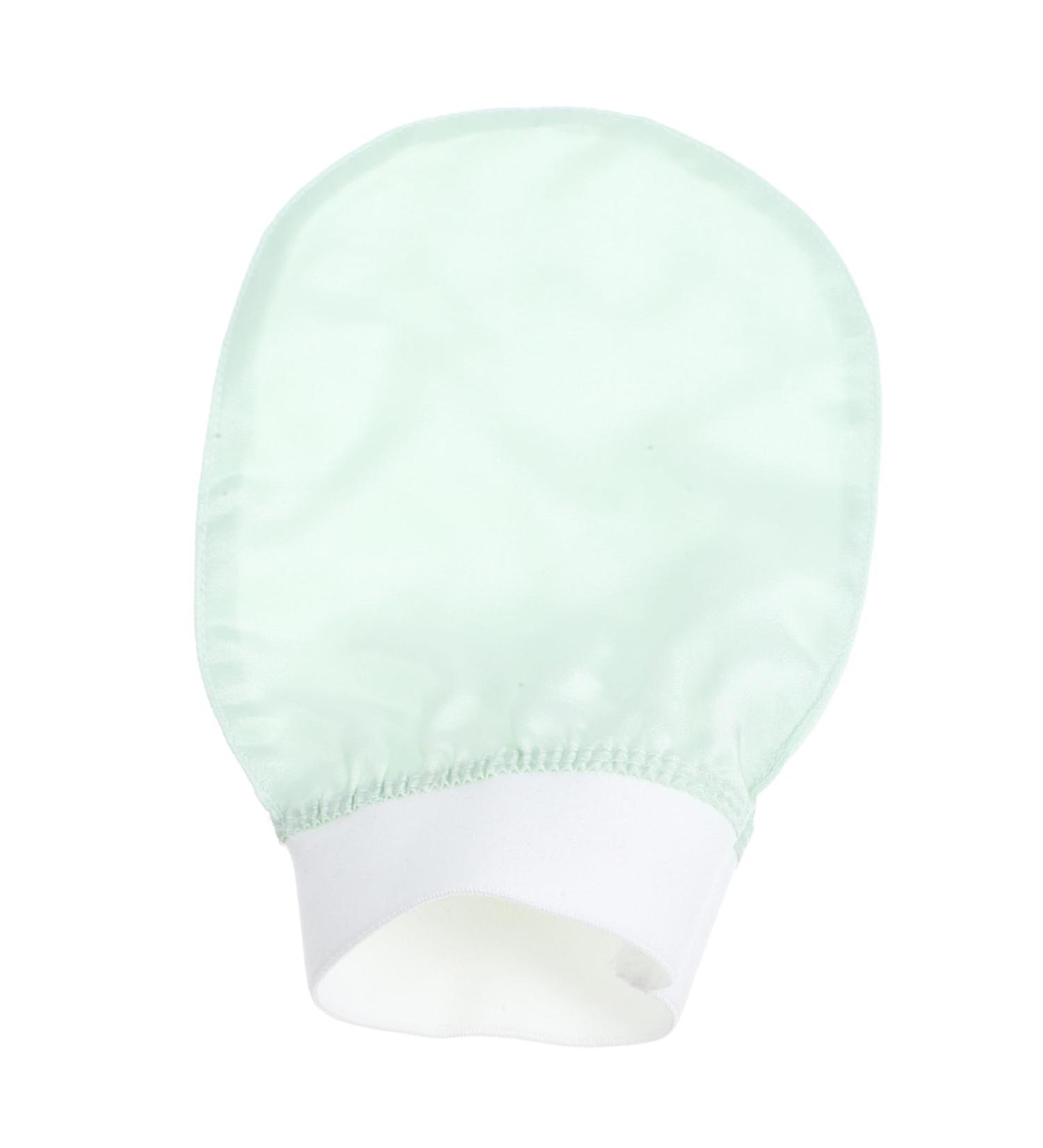Baluue Body Exfoliator Glove - Light Green Bath Scrubber Mitten for Smooth Skin | International Shipping - Buy Online on GoSupps.com