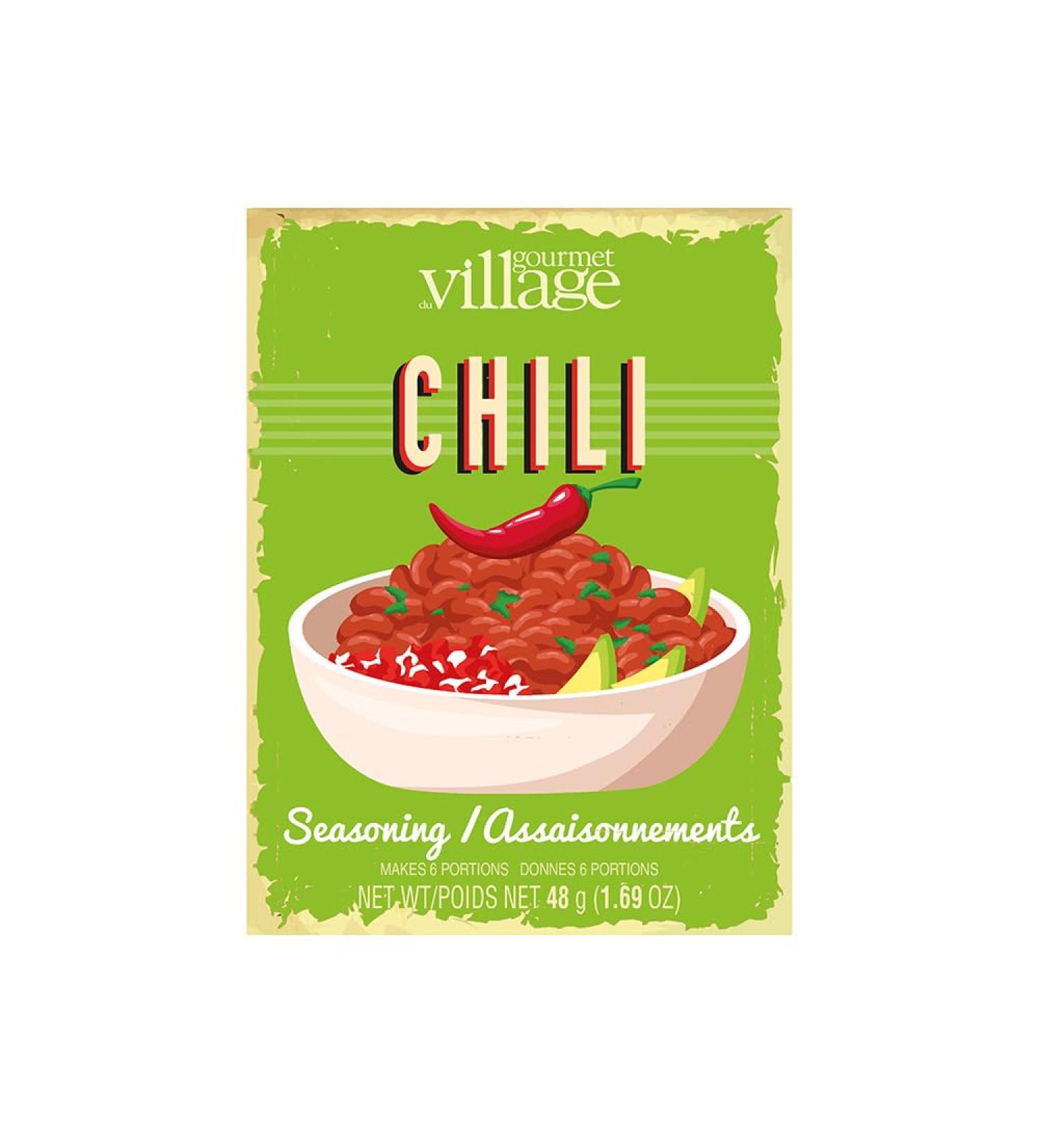Gourmet Du Village Chili Blend Recipe Box - Buy Online on GoSupps.com