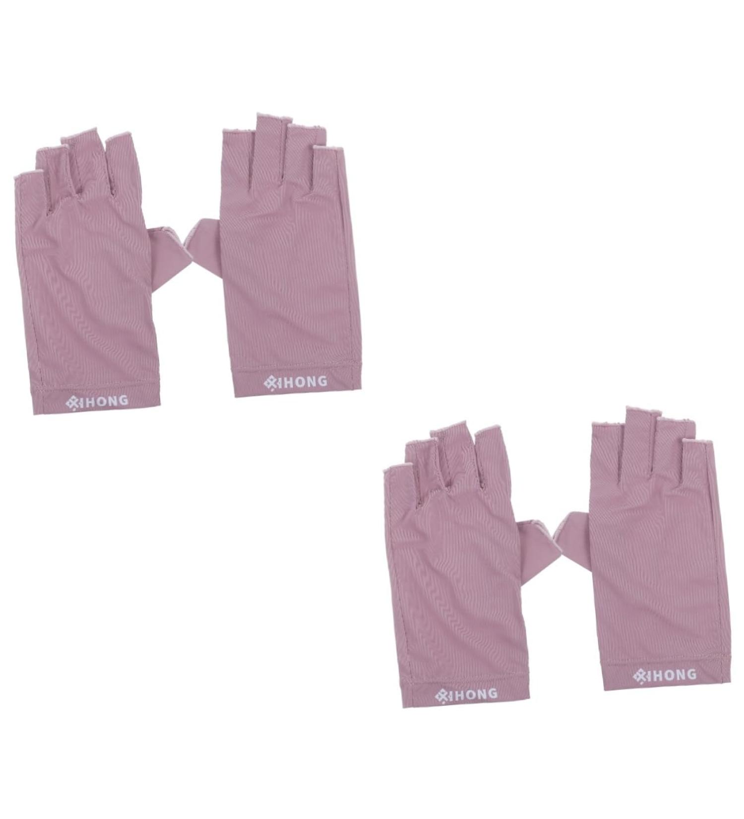 FRCOLOR 2 Pairs of UV Gloves Girls Gloves Nail Shape Gel Nail Art Gel Summer Sun Protection Gloves Summer Drivers Gloves UV Protection Gloves Women's Fabric Cool Gloves Mittens - Buy Online on GoSupps.com