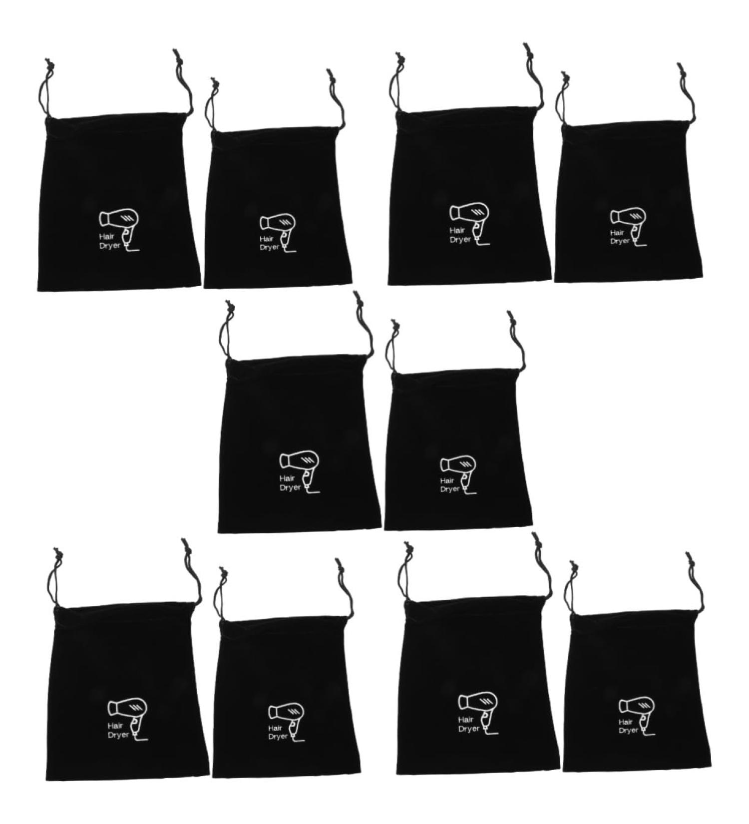 Beavorty 10 Pcs storage bag travel hairdryer barber drawstring bag Hair Dryer Supplies Straightener household - Buy Online on GoSupps.com