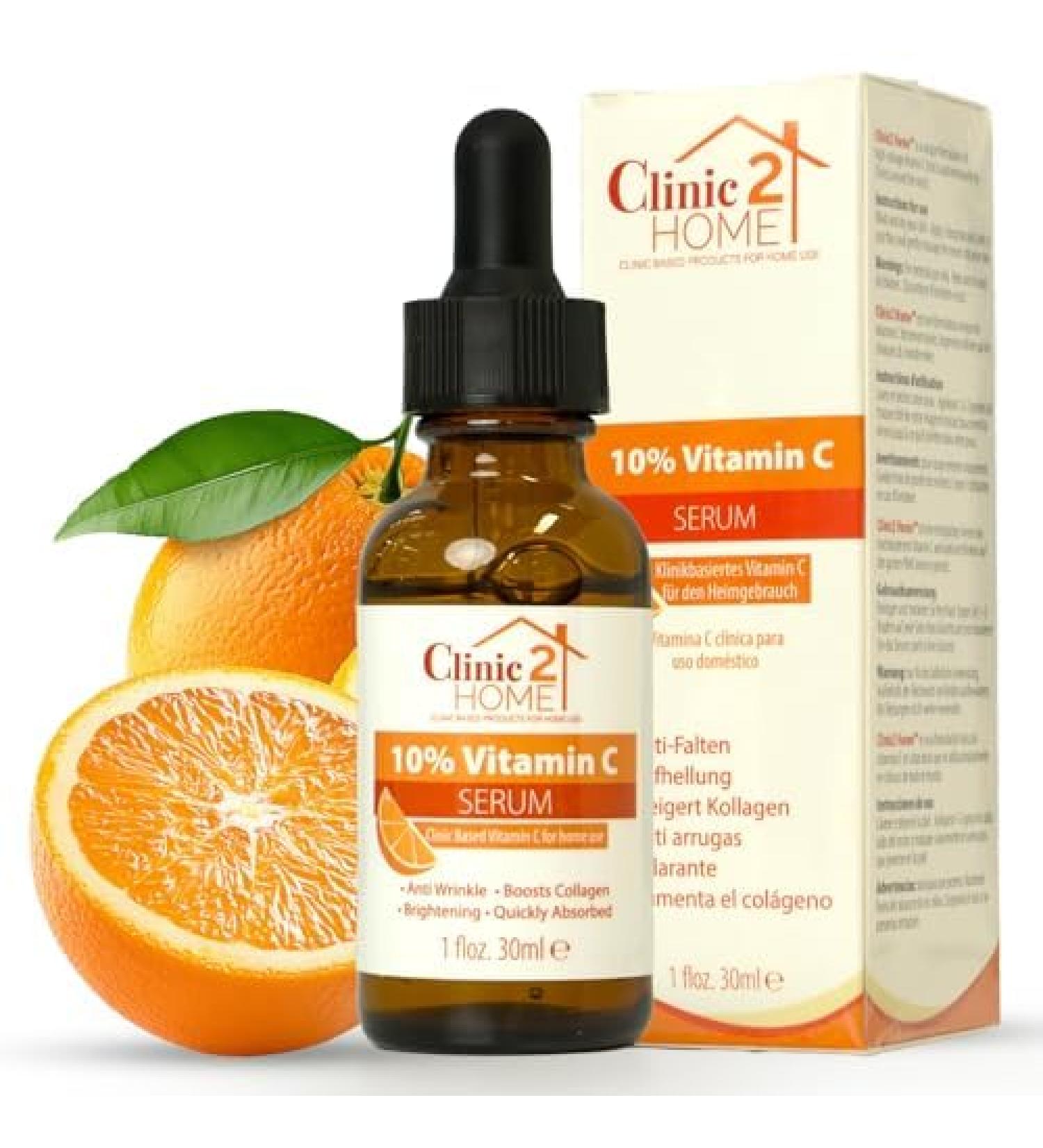  Clinic2Home Vitamin C Serum 30ml - Buy Online on GoSupps.com