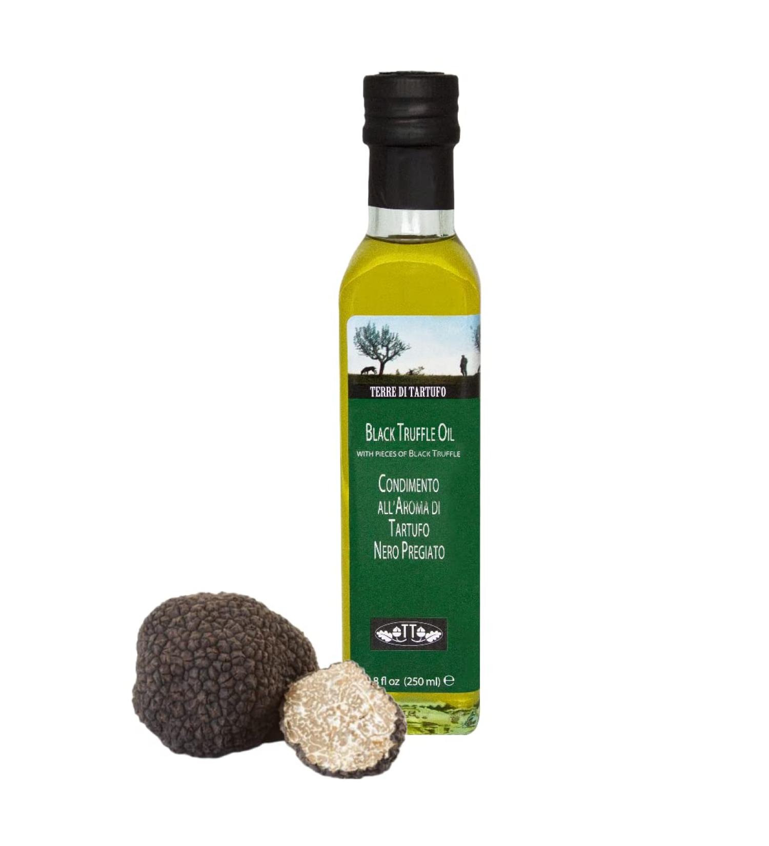 Premium Black Truffle Oil 8.8 FL Oz - Exquisite Flavor Enhancer - Buy Online on GoSupps.com