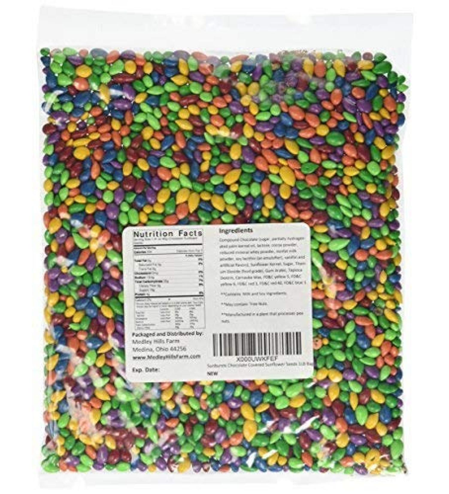 Sunbursts Chocolate Covered Sunflower Seeds 1LB Bag