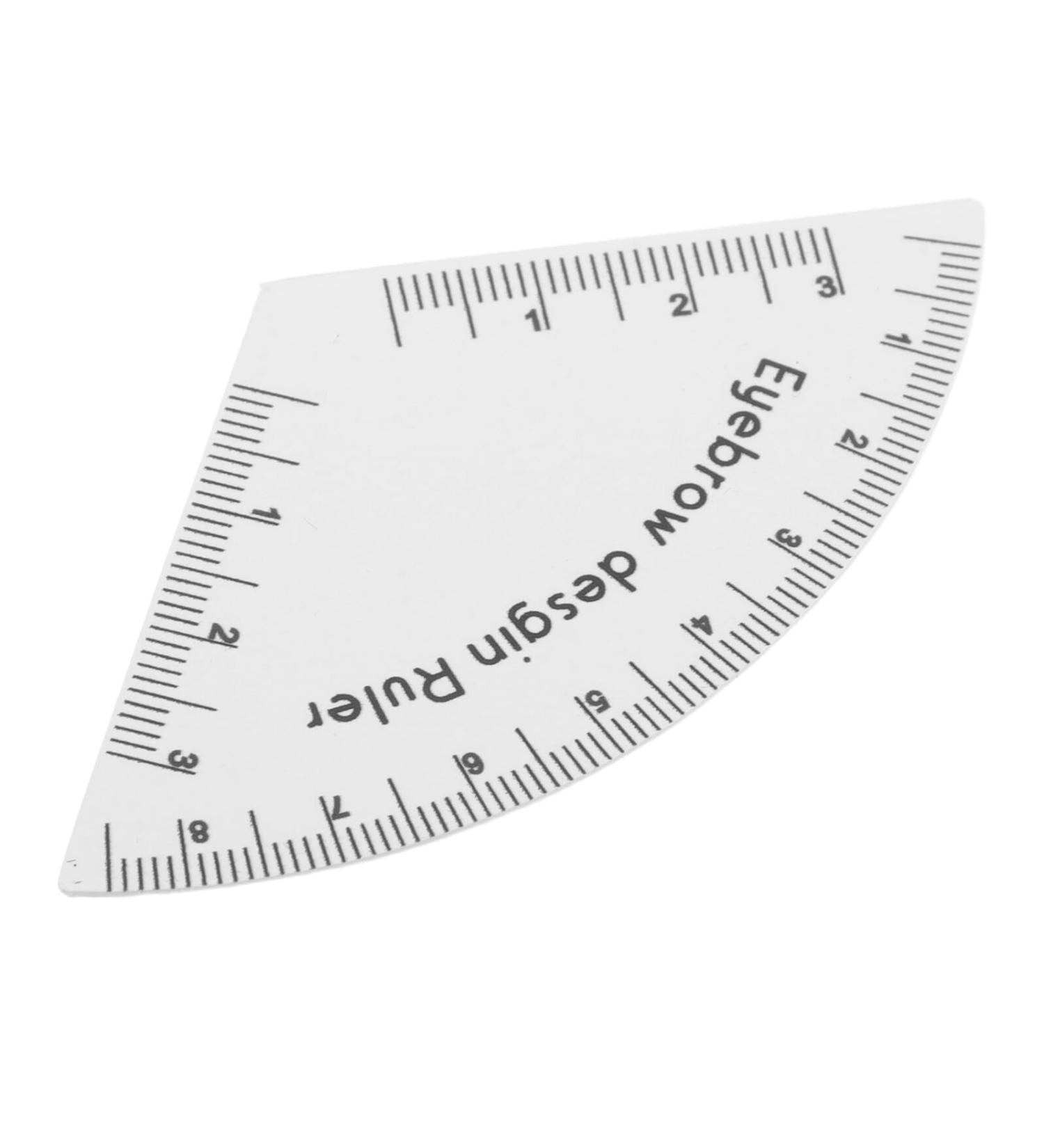 Gabarit de Dessin pour Sourcils R utilisable Outil de Mesure Pr cis Format Voyage Compact Pochoir Mise des Sourcils Accessoire Maquillage Pratique - Buy Online on GoSupps.com